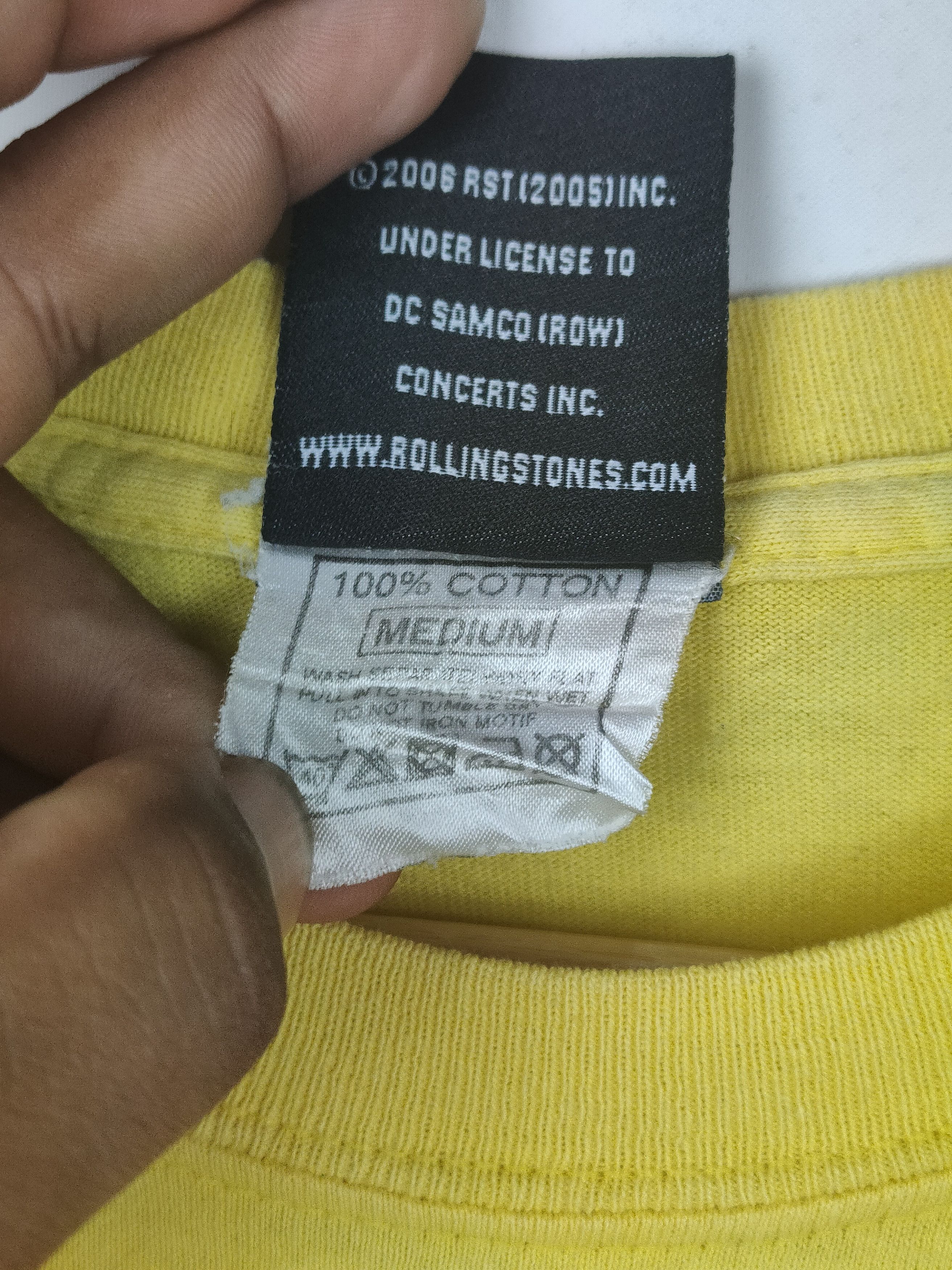 Band Tees × The Rolling Stones Vintage 2006 The Rolling Stones Band Shirt Size US M / EU 48-50 / 2 - 4 Thumbnail