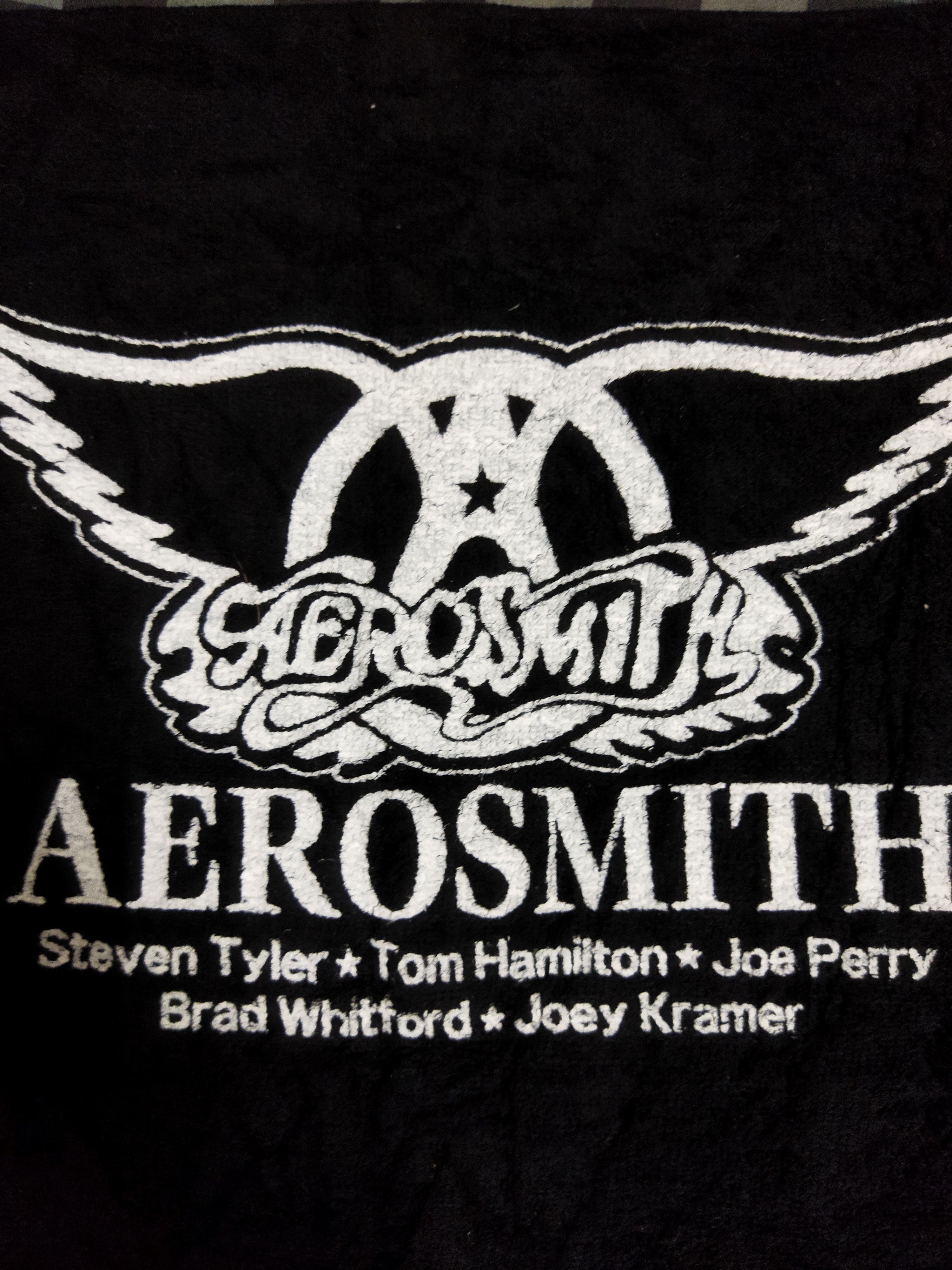 Aerosmith × Band Tees Aerosmith Face Towel Size ONE SIZE - 2 Thumbnail