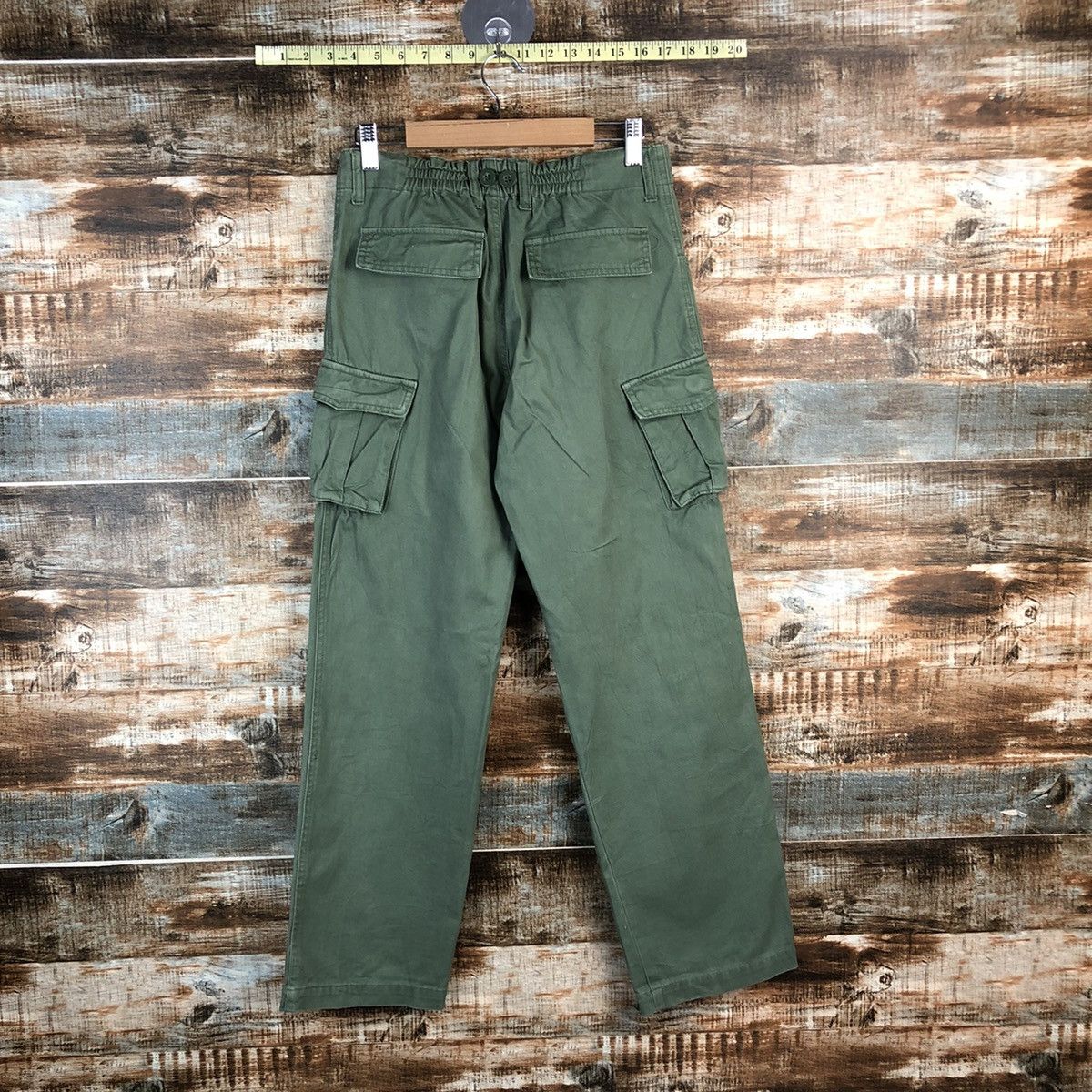 Japanese Brand DL Japanese Brand Green Cargo Multipocket Pants #C630 Size US 26 / EU 42 - 13 Thumbnail
