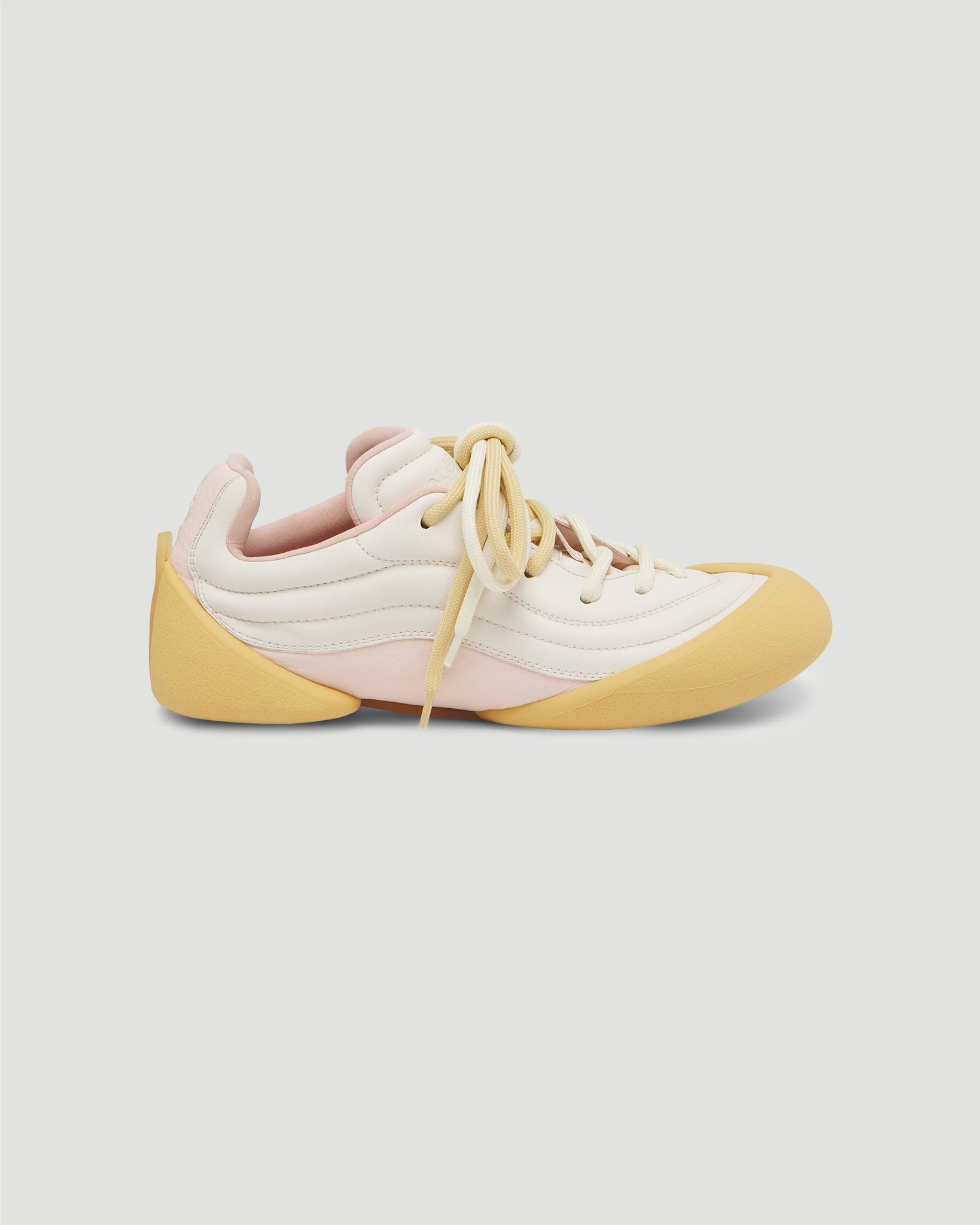 Alexander McQueen o1w1db10925 Flexion Sneaker in White/Pink Size US 7.5 / IT 37.5 - 1 Thumbnail