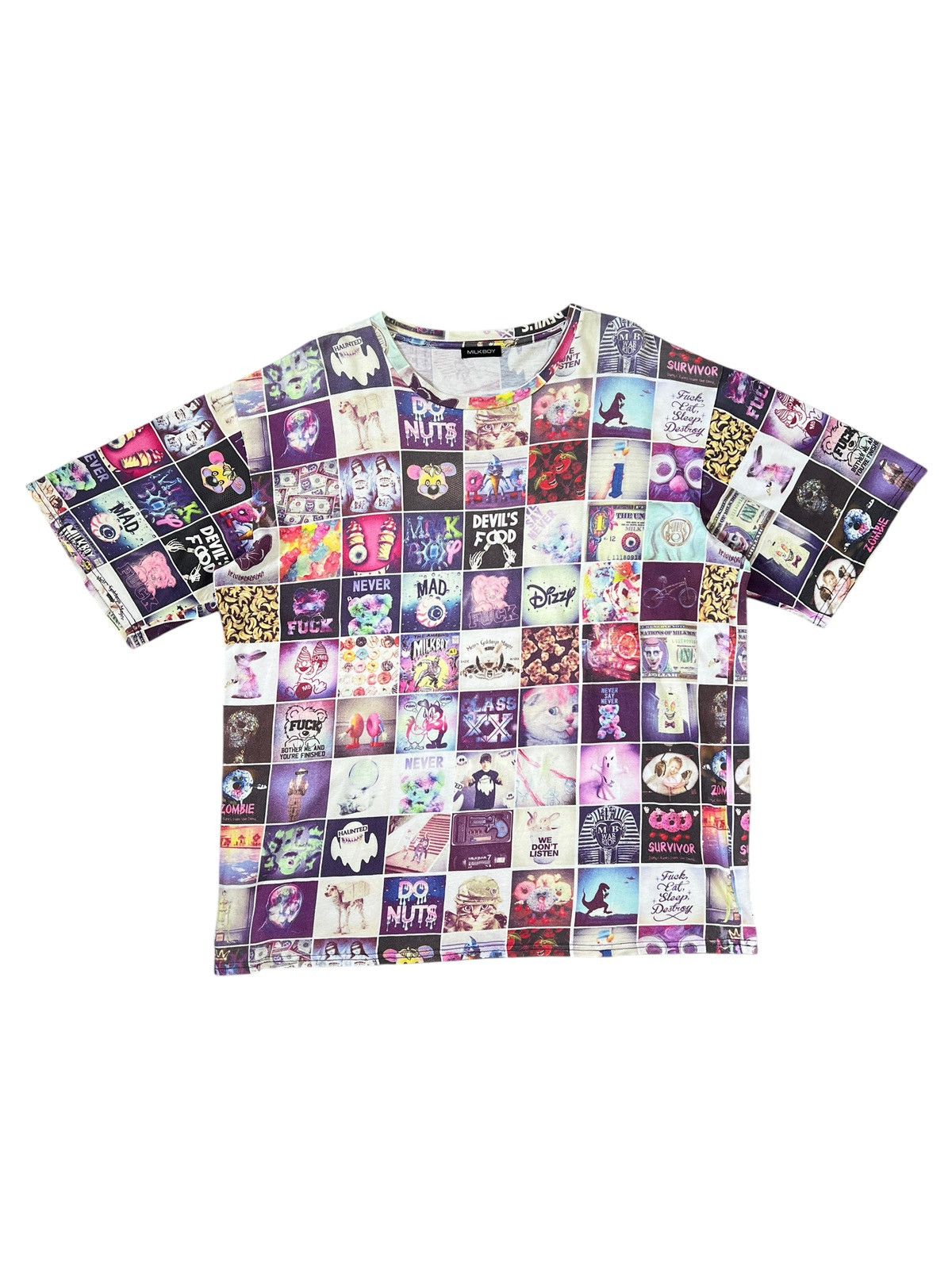 20471120 Milkboy Full Print Tshirt Size US XL / EU 56 / 4 - 1 Thumbnail