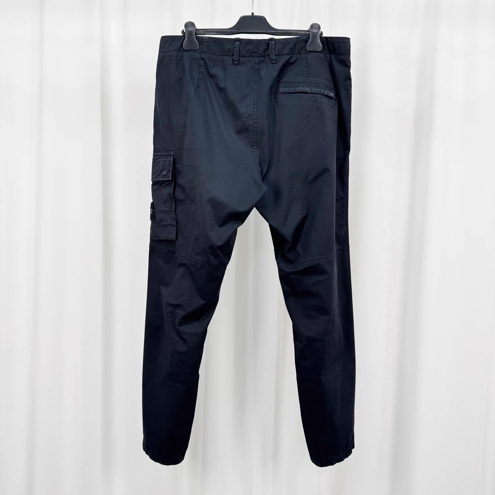 Stone Island Stone Island Black Washed Cargo Pants W36 98new Size US 36 / EU 52 - 2 Thumbnail