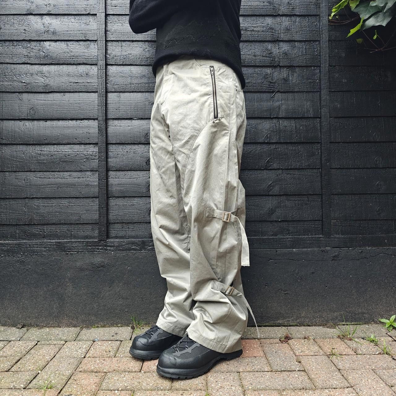Other Grey Baggy Technical Strap Trousers Size US 32 / EU 48 - 2 Thumbnail