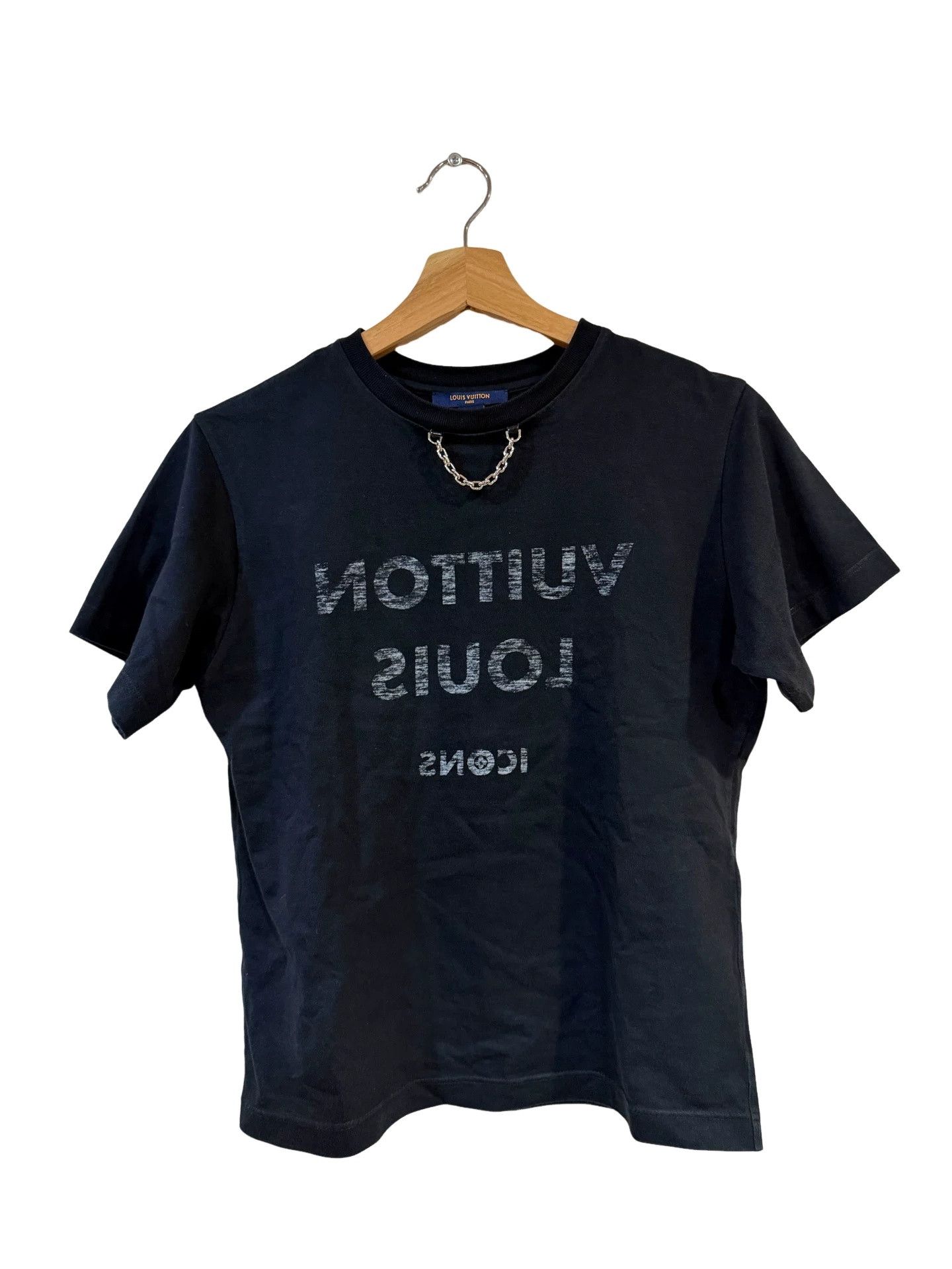 Louis Vuitton Vintage Louis Vuitton black t-shirt made in Turkey