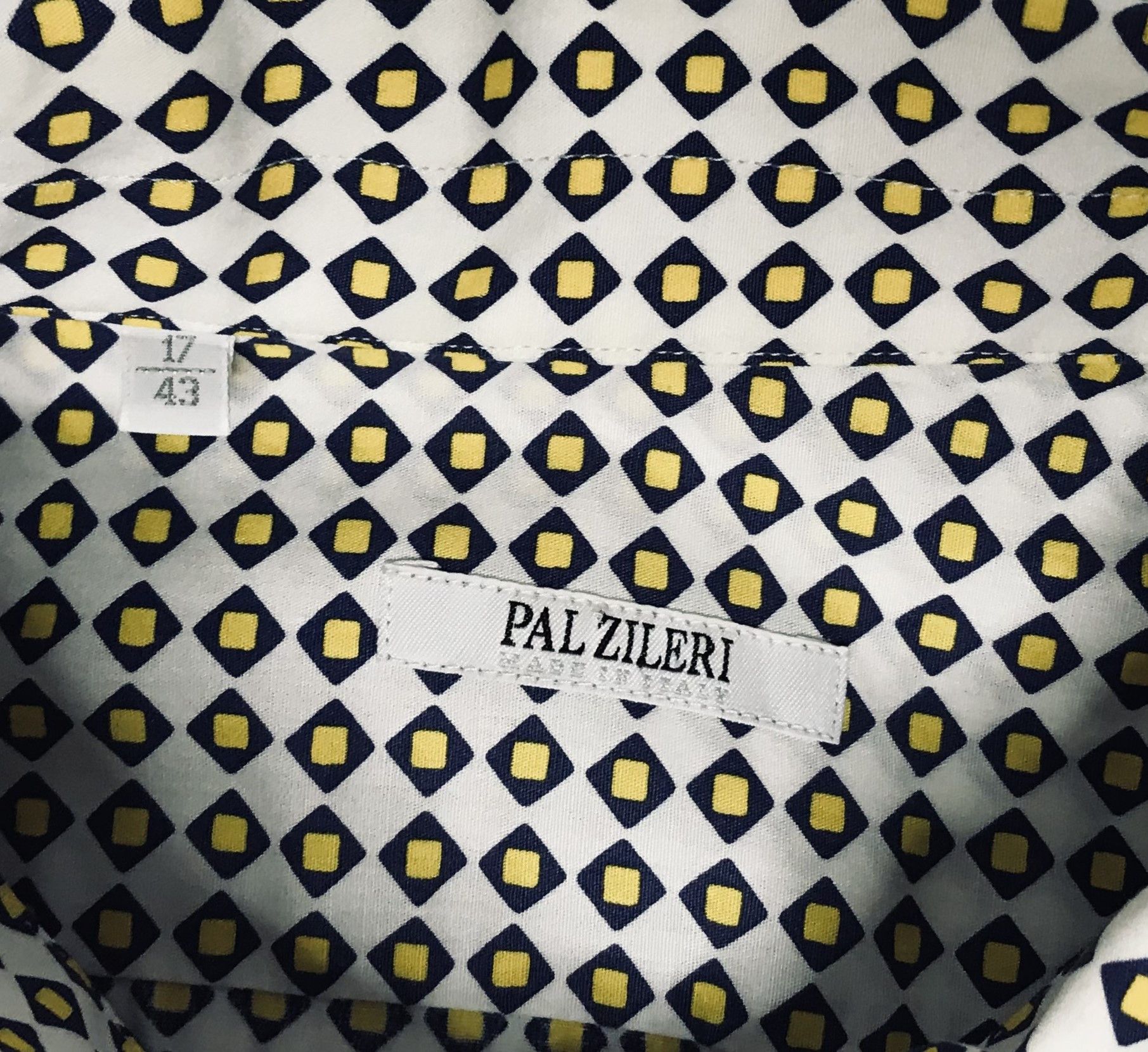 Pal Zileri Pal Zileri Dress Shirt Mens 43/17 Long Sleeve Size US M / EU 48-50 / 2 - 7 Thumbnail