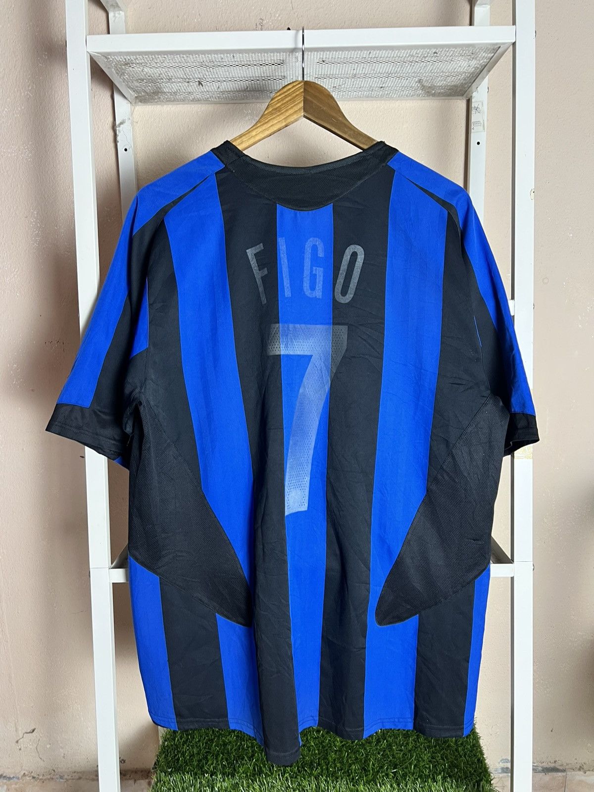 Nike Vintage Nike Inter Milan 2005/06 Home Jersey LUIS FIGO #7 Size US M / EU 48-50 / 2 - 6 Thumbnail