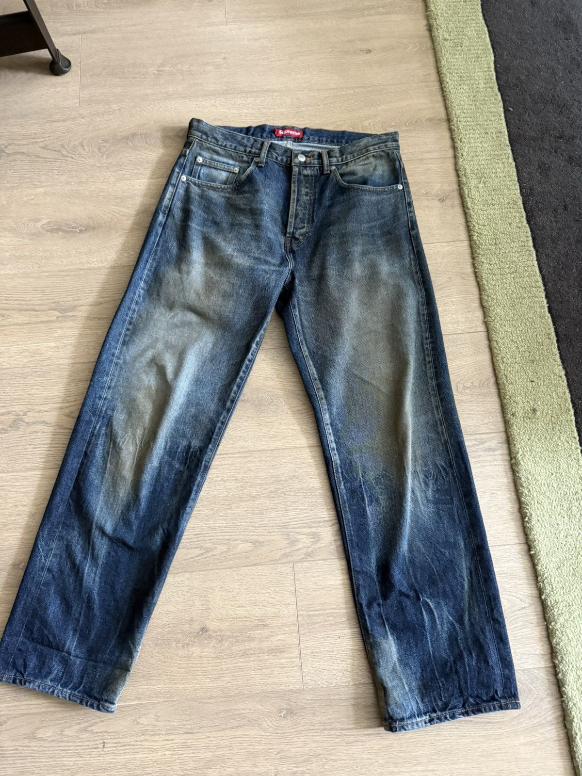 Supreme Supreme Selvedge Loose Fit Denim Size US 32 / EU 48 - 1 Thumbnail
