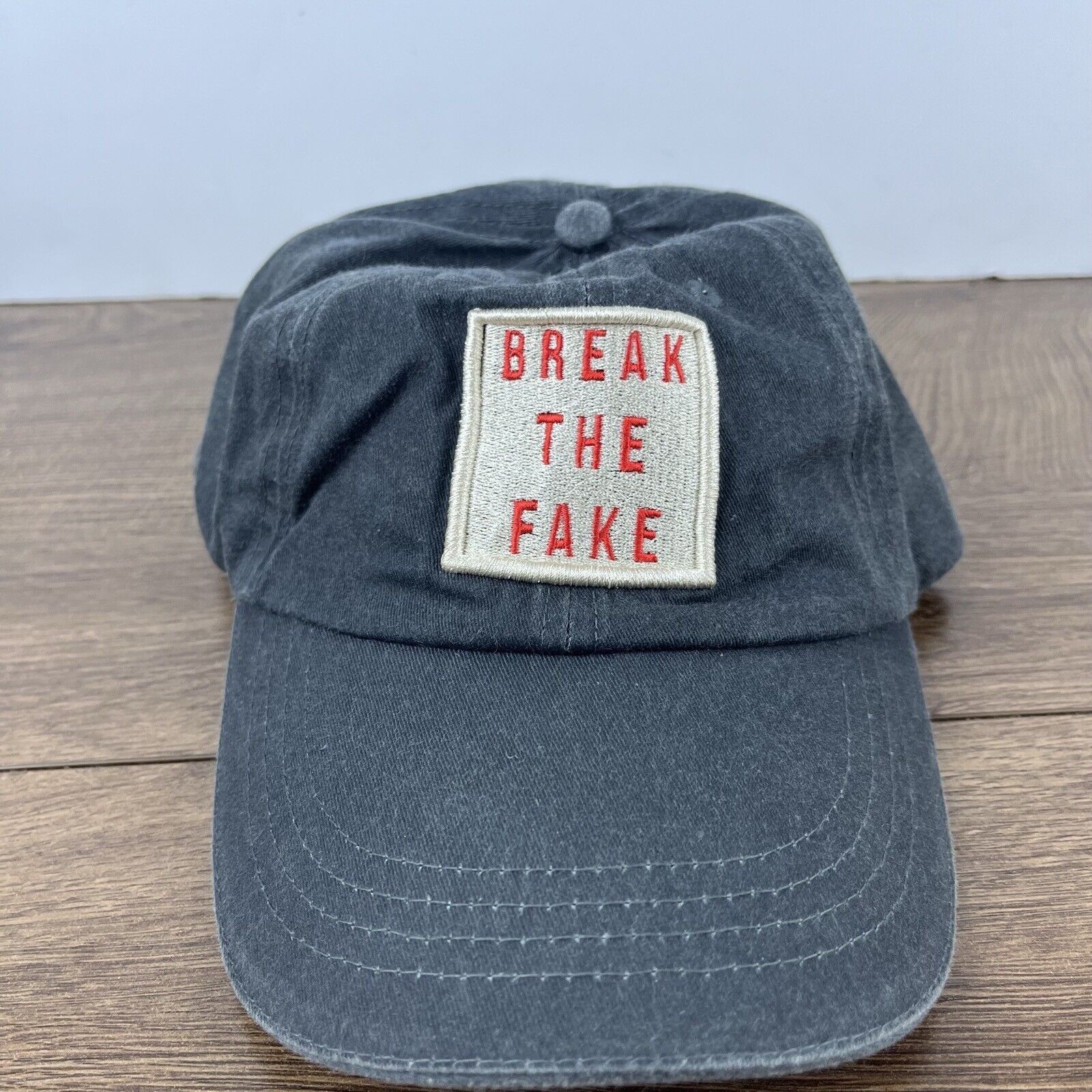 Other Break the Fake Hat Break the Fake Hat Gray Hat Adjustable Gr Size ONE SIZE - 4 Thumbnail