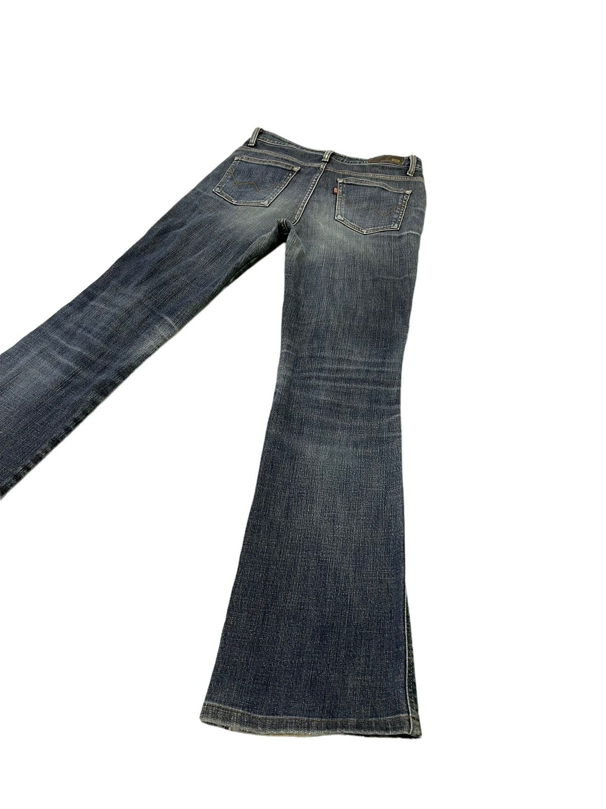 Edwin Flare Jeans Edwin Japan Stretch Distress Boot Cut 6🟦2 Size US 30 / EU 46 - 13 Thumbnail