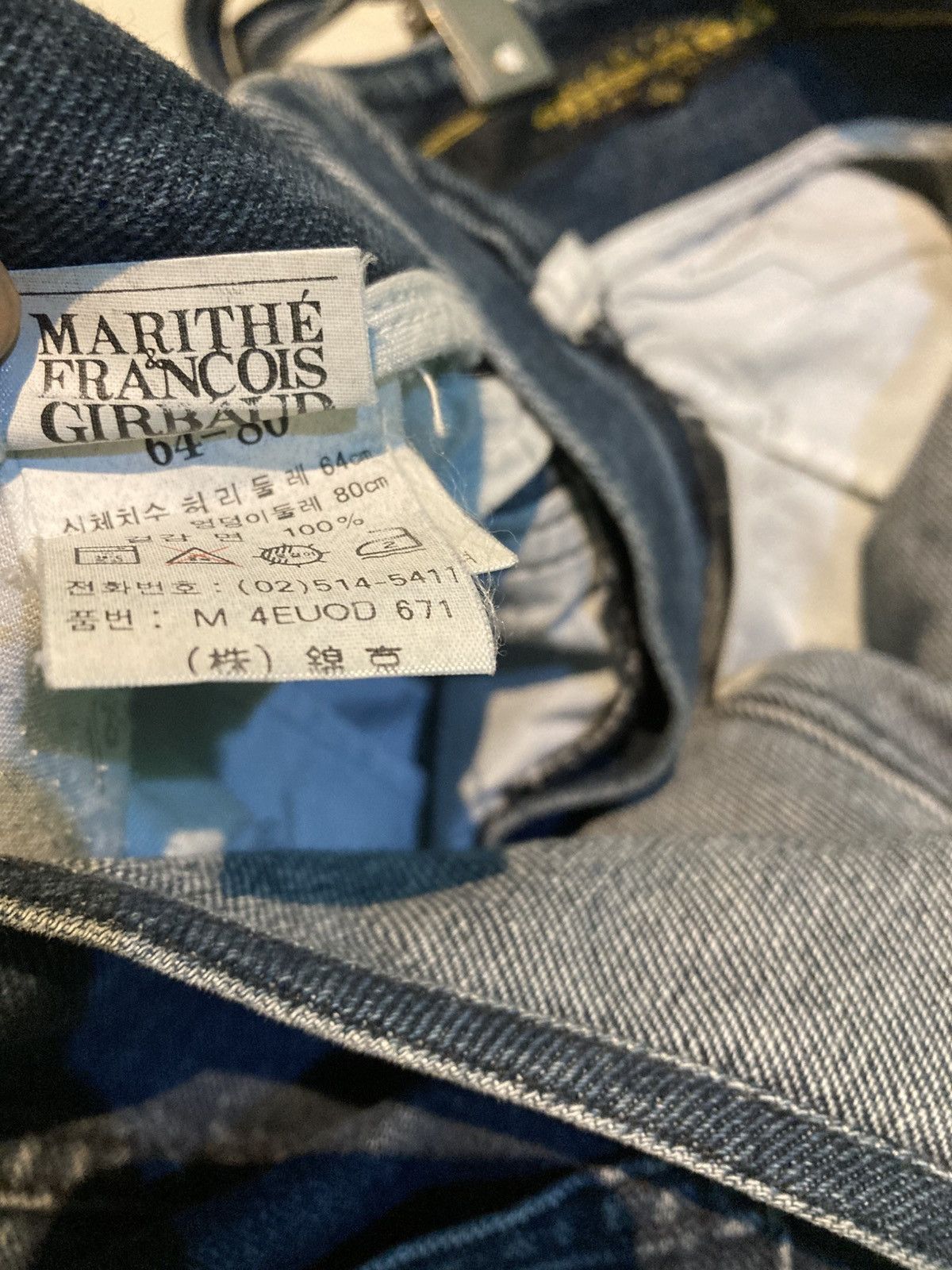 Marithe + Francois Girbaud Marithe Francois Girbaud Overall Jumpsuit Stone Washed Size US 28 / EU 44 - 9 Thumbnail