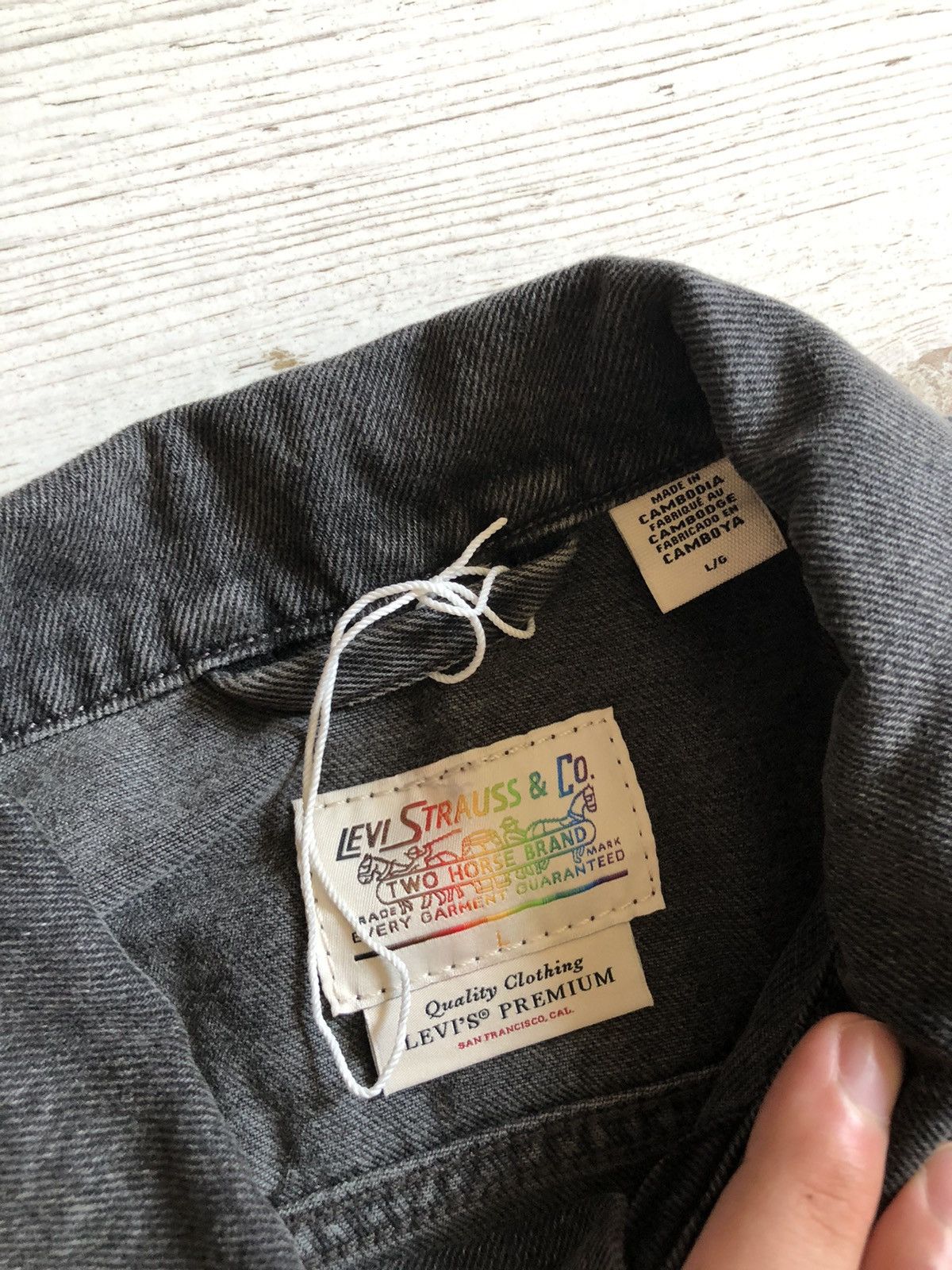 Levi's Levis LIBERATION TRUCKER JACKET Size US L / EU 52-54 / 3 - 4 Thumbnail