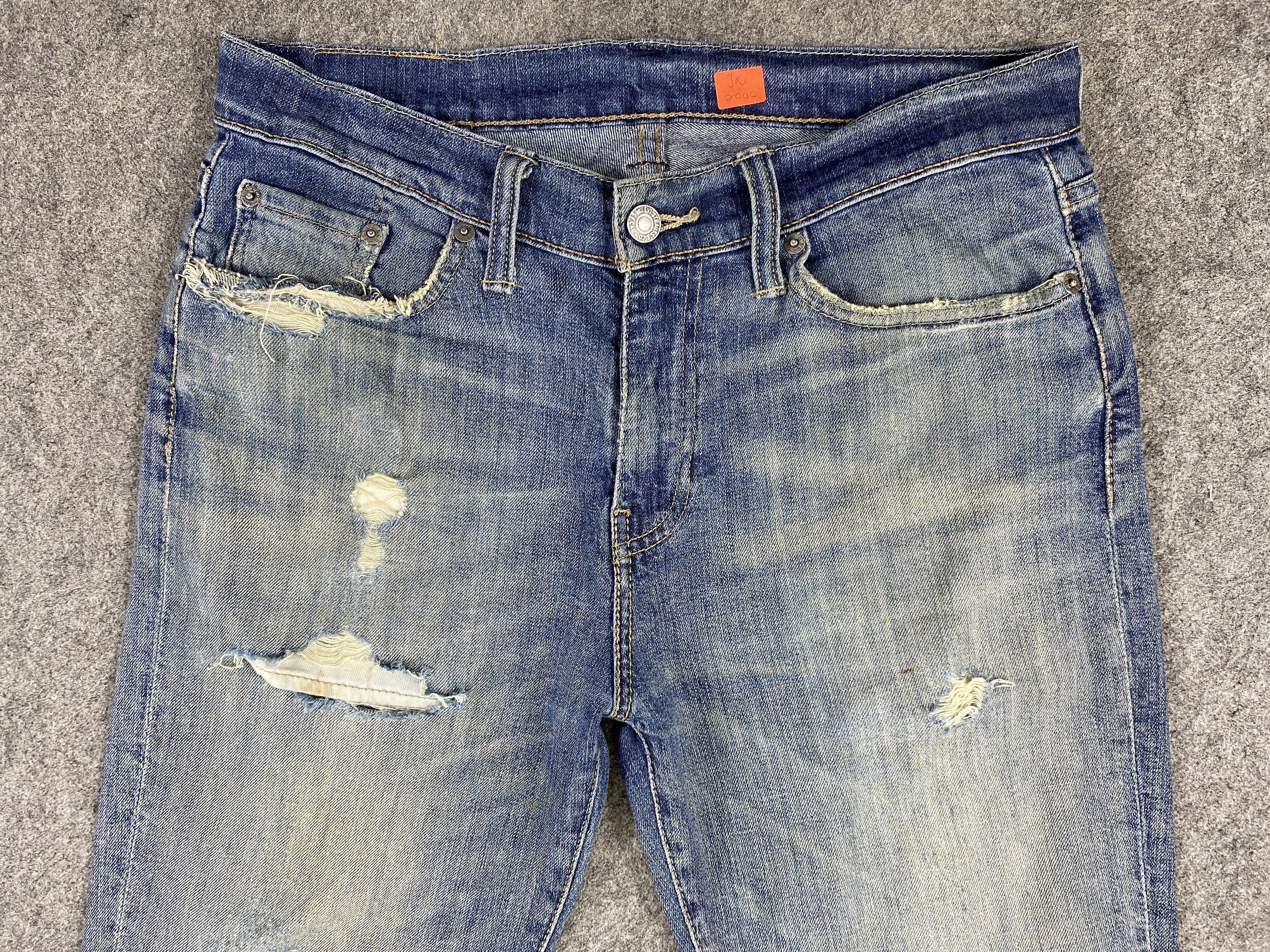 Levi's Distressed Blue Vintage Levi's 514 32x30.5 Denim -JN2006 Size US 32 / EU 48 - 3 Thumbnail