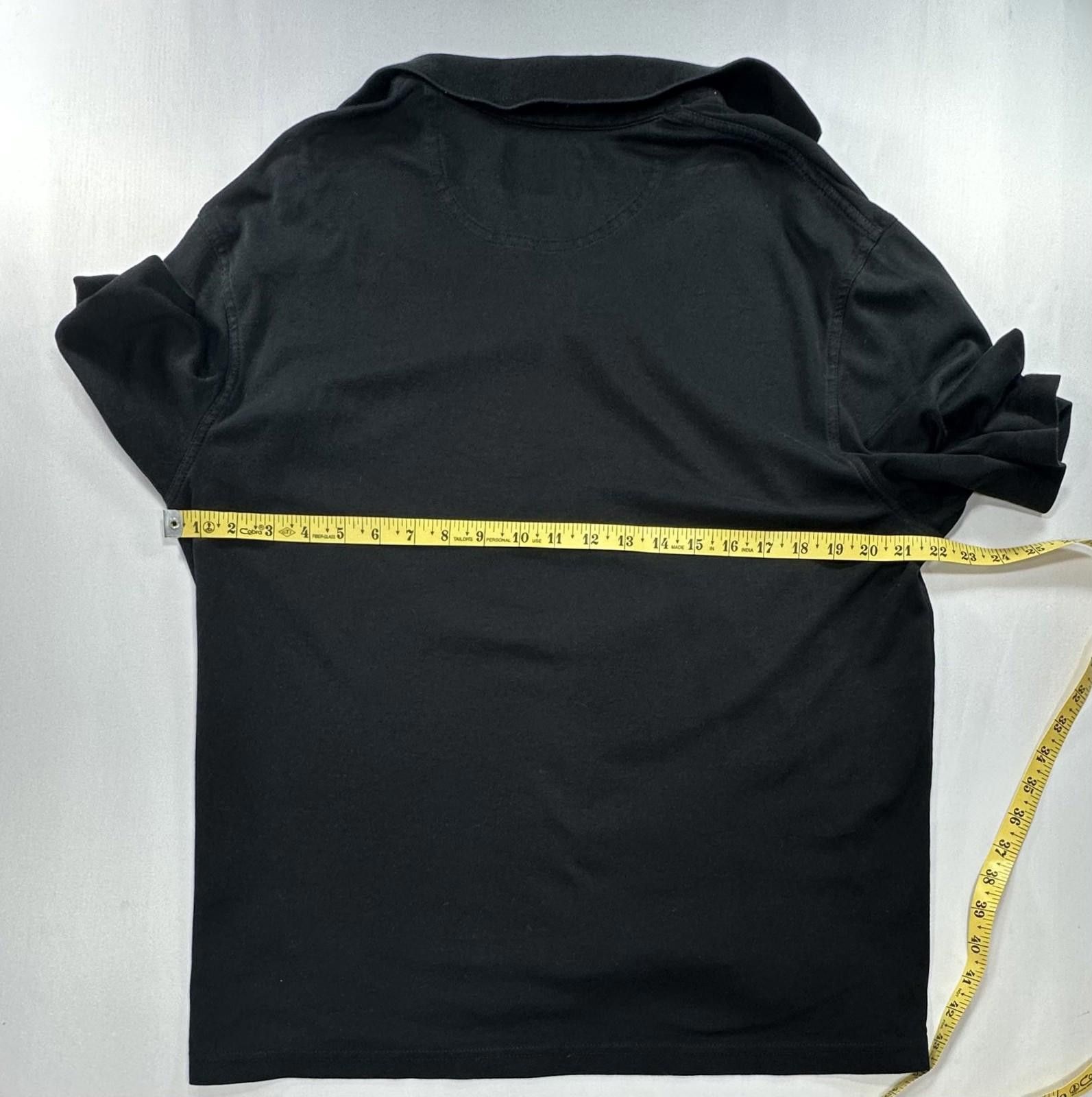 Jos. A. Bank Jos A Bank 1/4 Button Reserve Traditional Polo Black Mens L Size US L / EU 52-54 / 3 - 4 Thumbnail