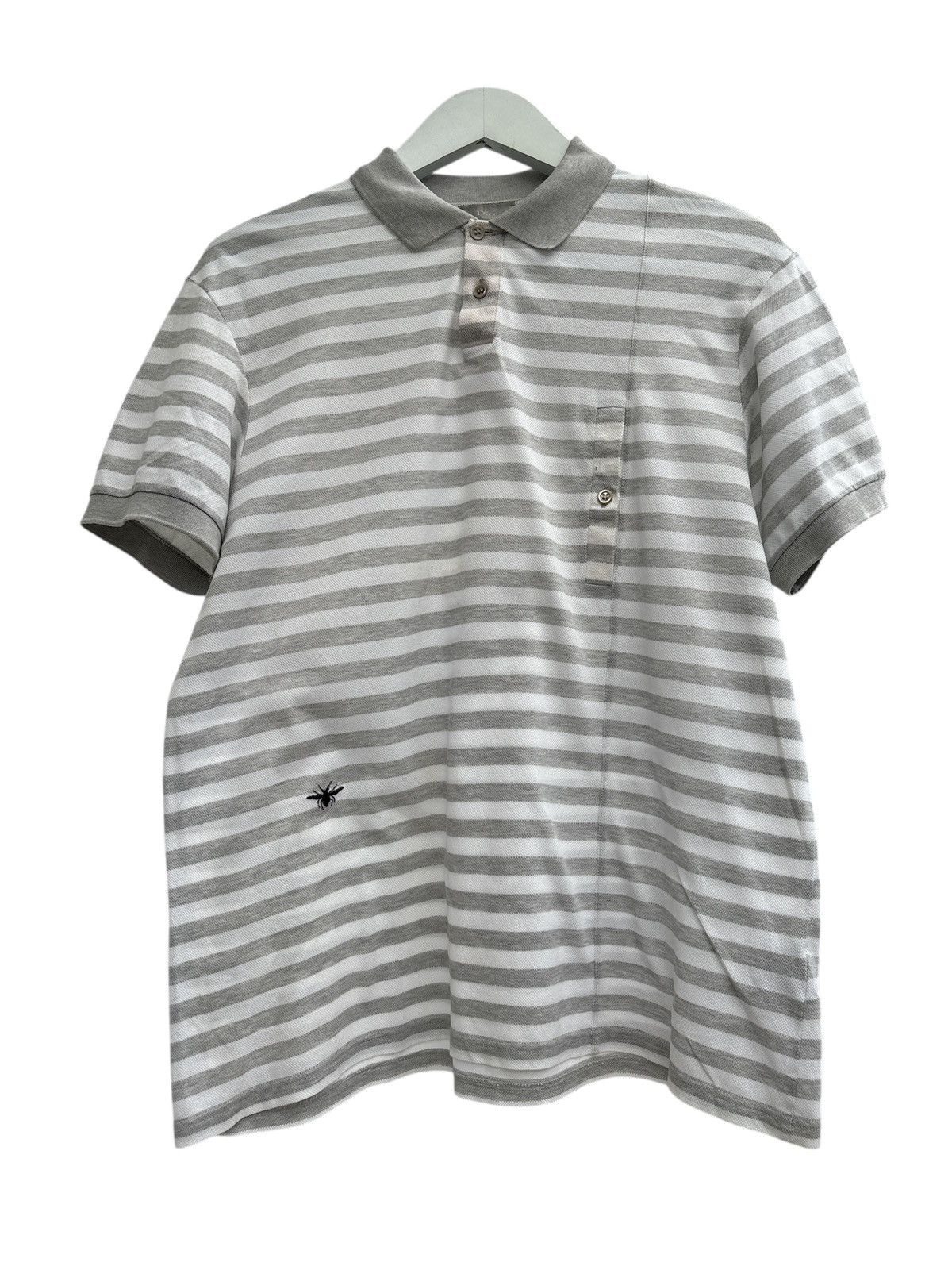 Dior SS2007 Hedi Slimane era Bee Polo Shirt Size US XL / EU 56 / 4 - 1 Thumbnail