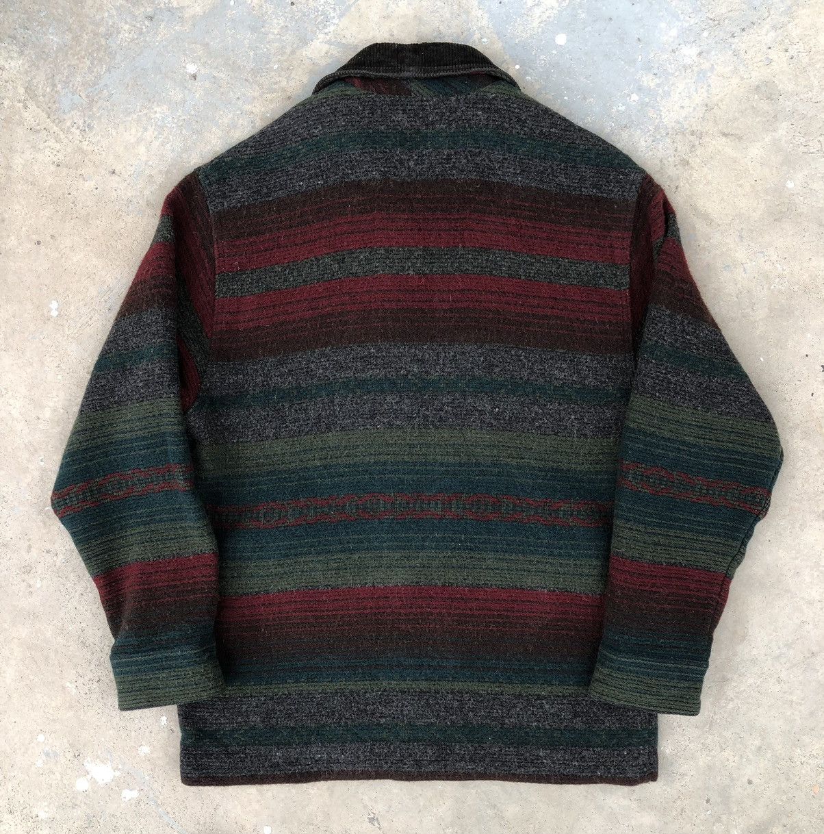 Woolrich Woolen Mills Woolrich Wool Striped Blanket Zipper Jacket Made In USA 🇺🇸 Size US M / EU 48-50 / 2 - 9 Thumbnail