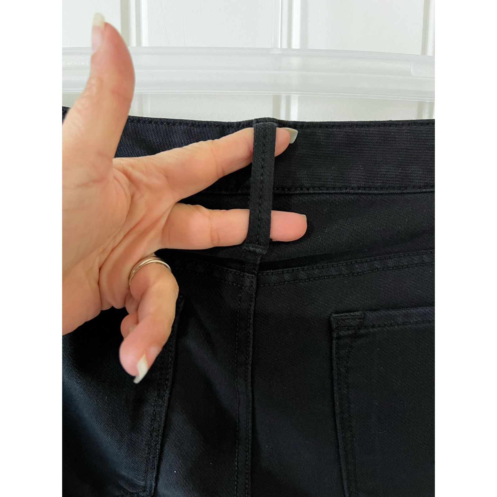 Sonoma Sonoma Life + Style Jeans Slim Straight Denim Skinny black Size 32" / US 10 / IT 46 - 11 Thumbnail