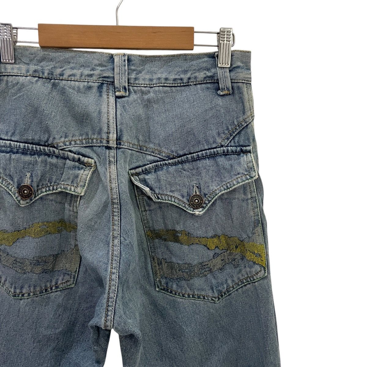 Japanese Brand Vintage London Jeans Distressed denim Size US 30 / EU 46 - 9 Thumbnail