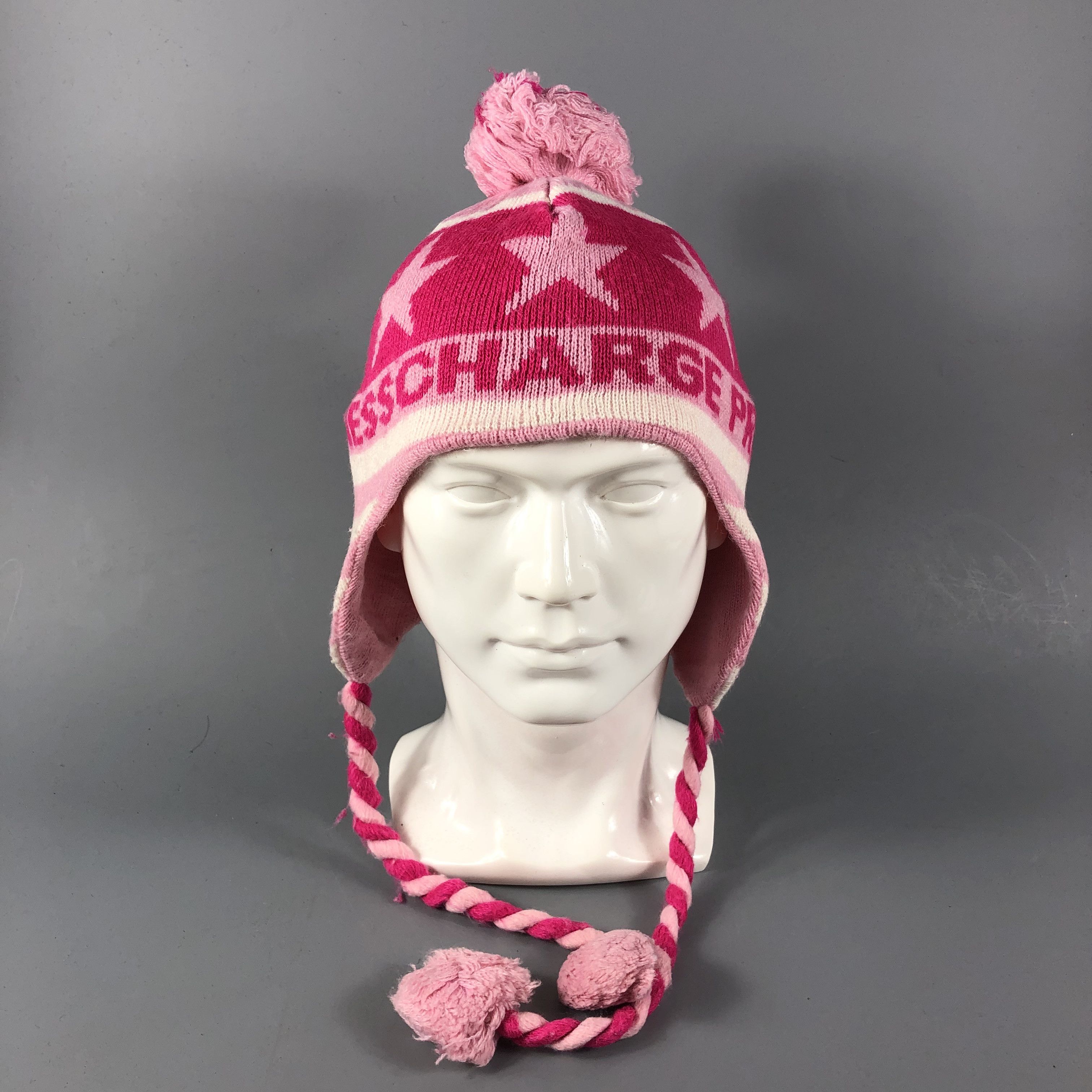 Japanese Brand Earflap Bobble Kawaii Anime Beanie Snowcap Snow Hat B809 Size ONE SIZE - 1 Thumbnail