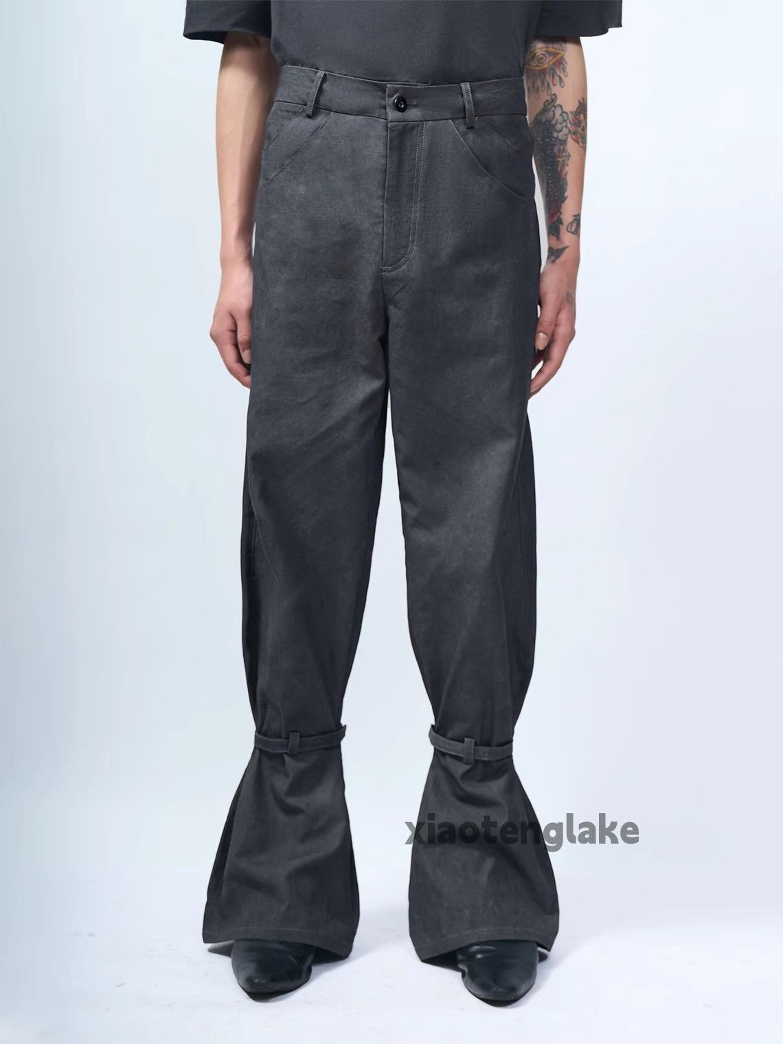 Vintage xtl washed faded cleanfit yuppie bootcut yuppie pants Size US 33 - 6 Thumbnail