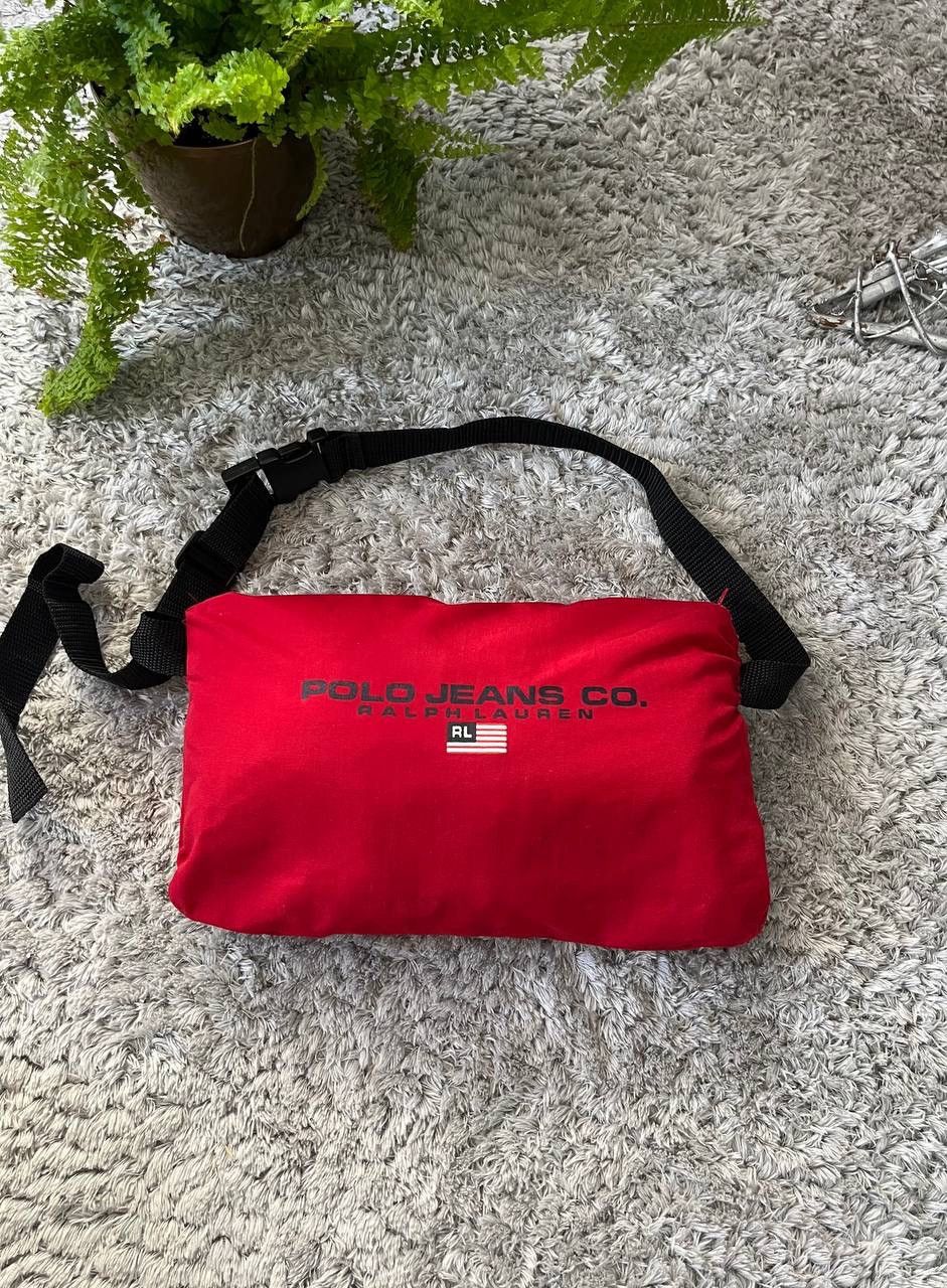 Polo Ralph Lauren × Ralph Lauren × Vintage Vintage 90s Polo Sport Ralph Lauren Anorak Jacket Logo Bag Size US S / EU 44-46 / 1 - 8 Thumbnail