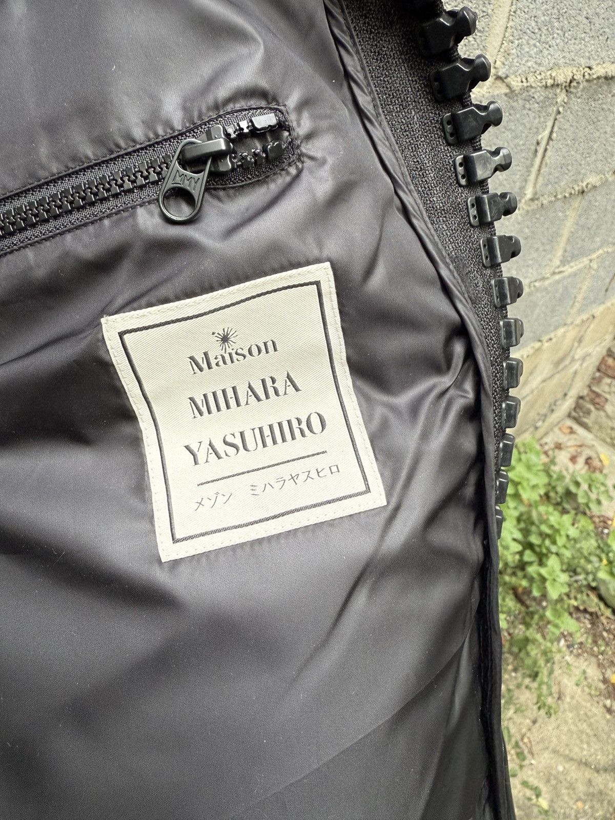 Maison MIHARA YASUHIRO Mihara Yasuhiro Big Zipper Puffer Jacket Size US M / EU 48-50 / 2 - 6 Thumbnail