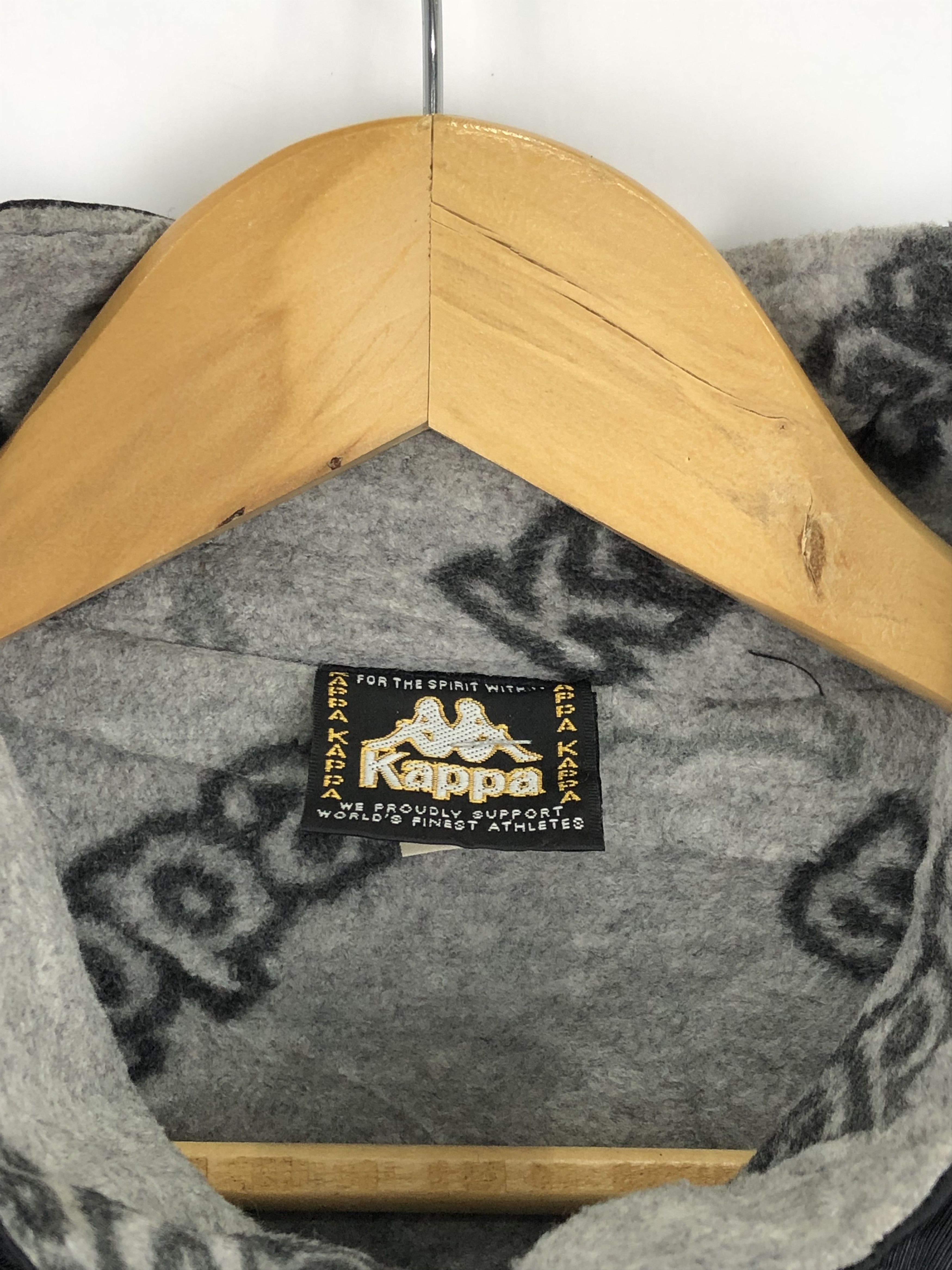 Kappa Vintage 90s Kappa Long Winter Jacket Black SideTape J0691 Size US M / EU 48-50 / 2 - 8 Thumbnail