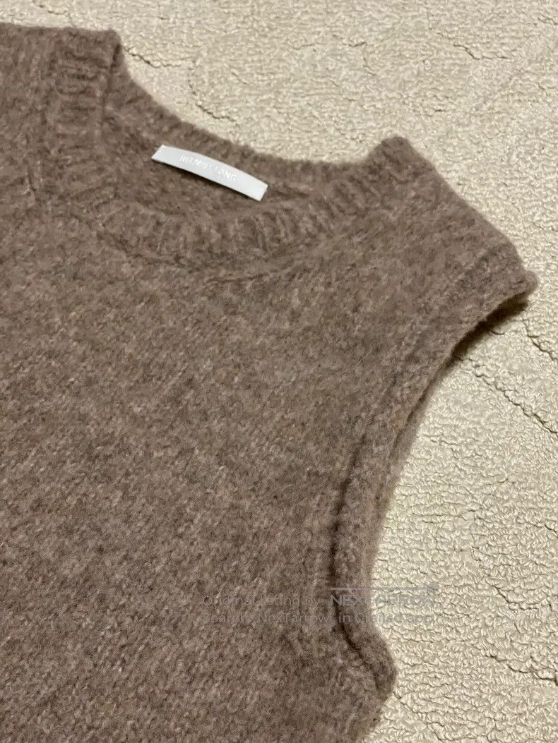 Helmut Lang Merino Wool Crewneck Vest