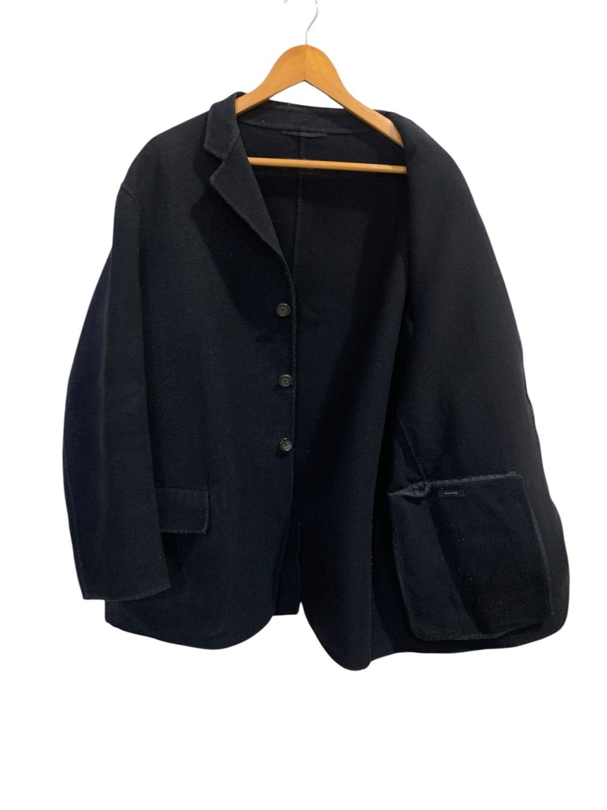 Jil Sander × Raf Simons Jil Sander By Raf Simons Thick Wool Jacket Size US L / EU 52-54 / 3 - 7 Thumbnail