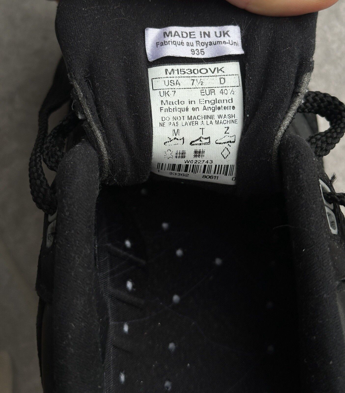 New Balance New Balance 1530 Overkill Berlin City Values Black Sneakers Size US 7.5 / EU 40-41 - 15 Thumbnail