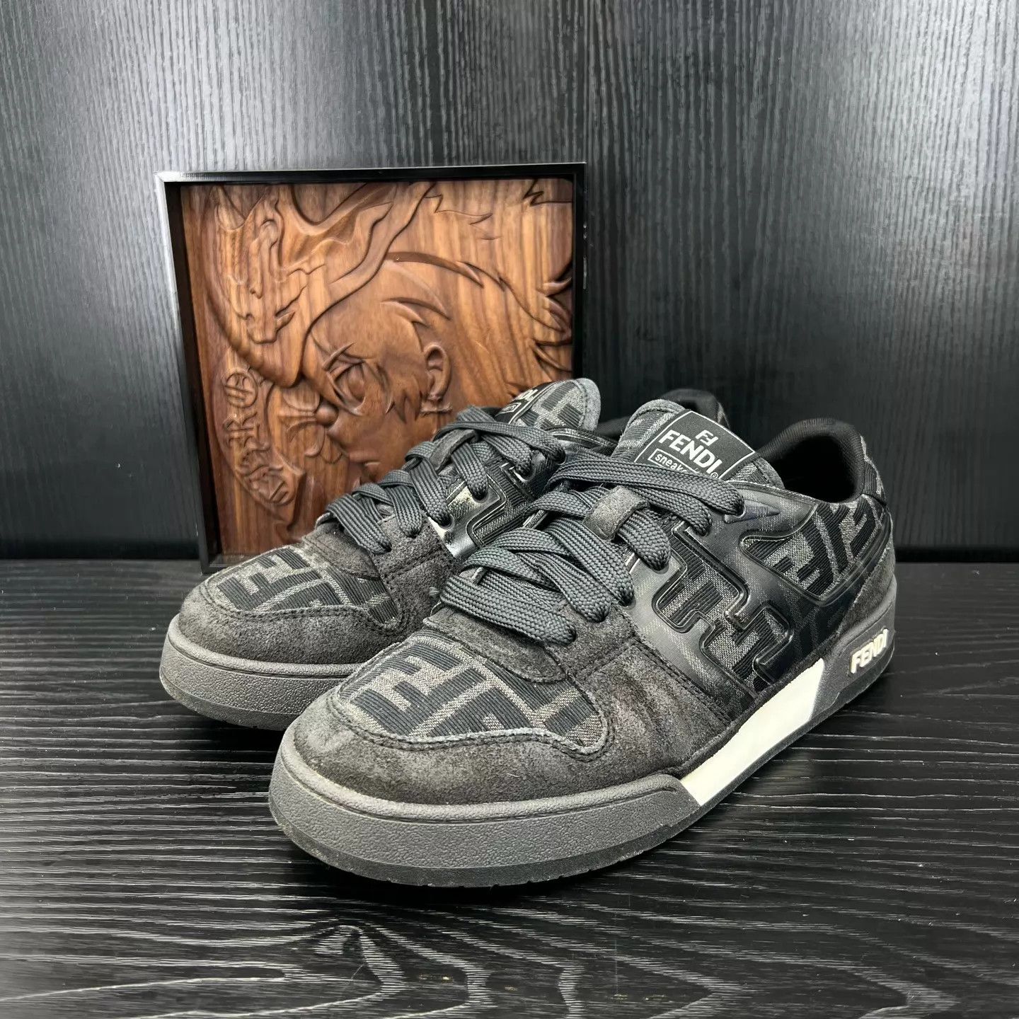 Fendi Fendi Match Black 7.5 (New, OG Box) Size US 7.5 / EU 40-41 - 1 Thumbnail