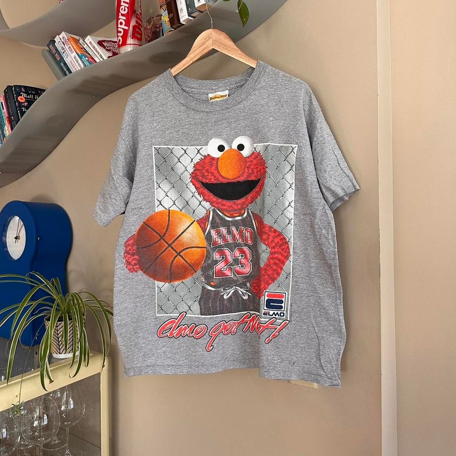 Cartoon Network × Vintage Vintage Elmo Cartoon Shirt Size US L / EU 52-54 / 3 - 1 Thumbnail