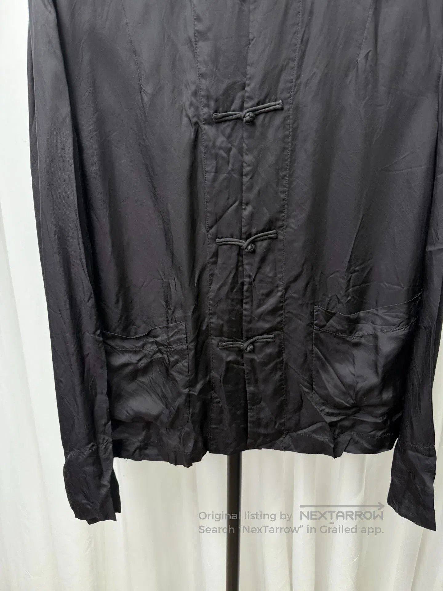 Comme des Garcons Black comme des garcons black embroidered silk jacket. Size US L / EU 52-54 / 3 - 3 Thumbnail