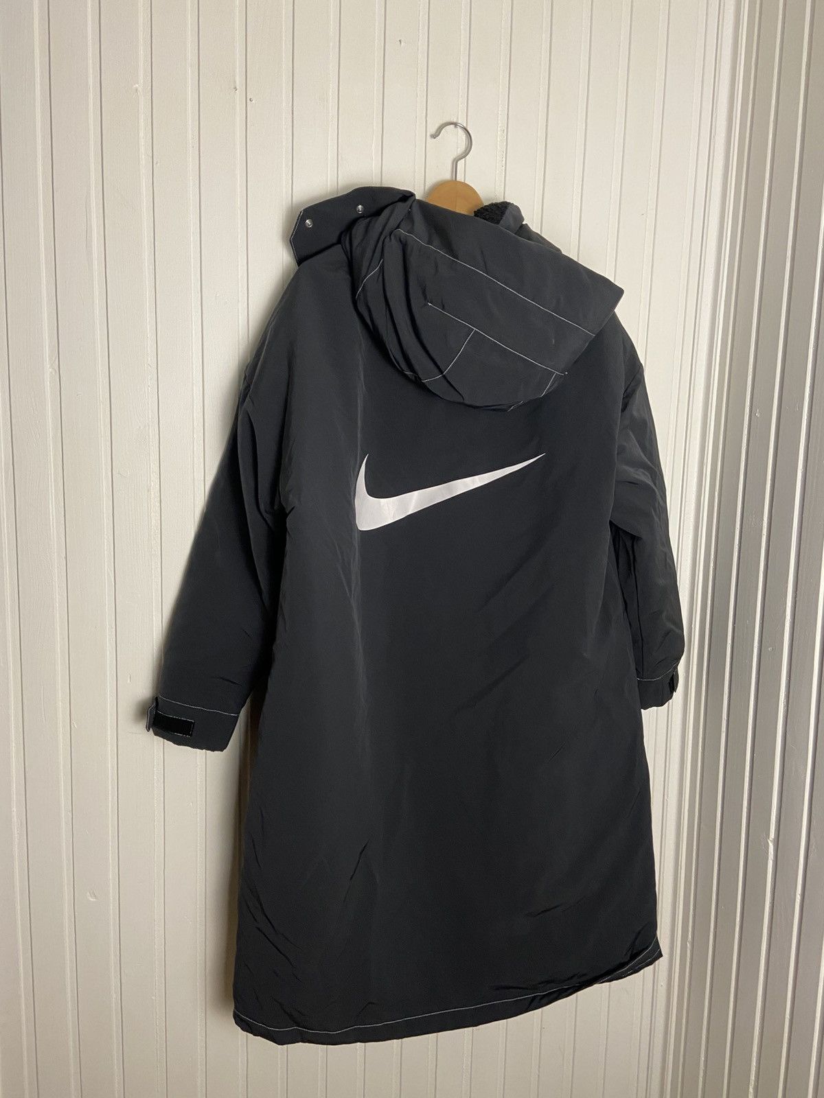 Nike New Nike Storm-fit Swoosh Hooded Parka Black Rare S Size S / US 4 / IT 40 - 8 Thumbnail