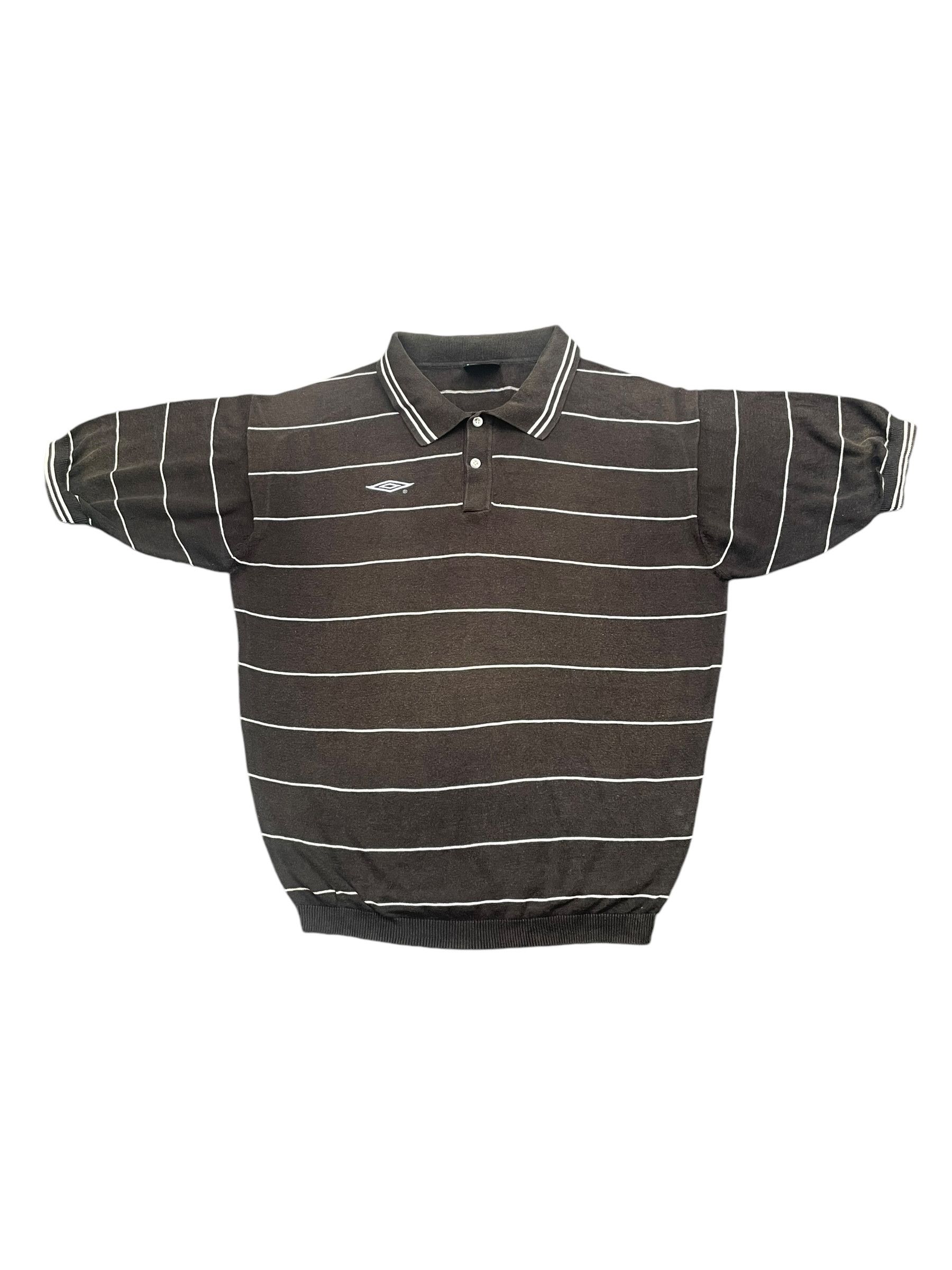 Umbro × Vintage Umbro Polo Jumper Size US L / EU 52-54 / 3 - 1 Thumbnail