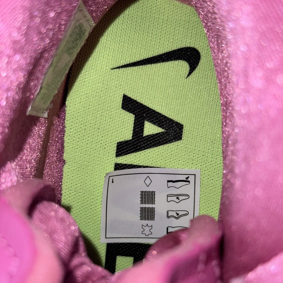 Nike NIKE DUNK HIGH TOP AMBUSH ACTIVE FUCHSIA SNEAKERS Size US 11 / EU 44 - 8 Thumbnail