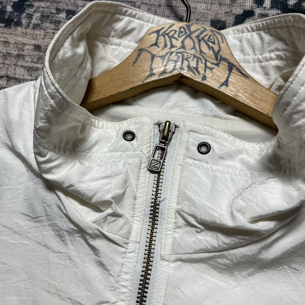 Ellesse 🔥Vintage Ellesse Zipper Jacket Japan 90s Size US XXL / EU 58 / 5 - 4 Thumbnail