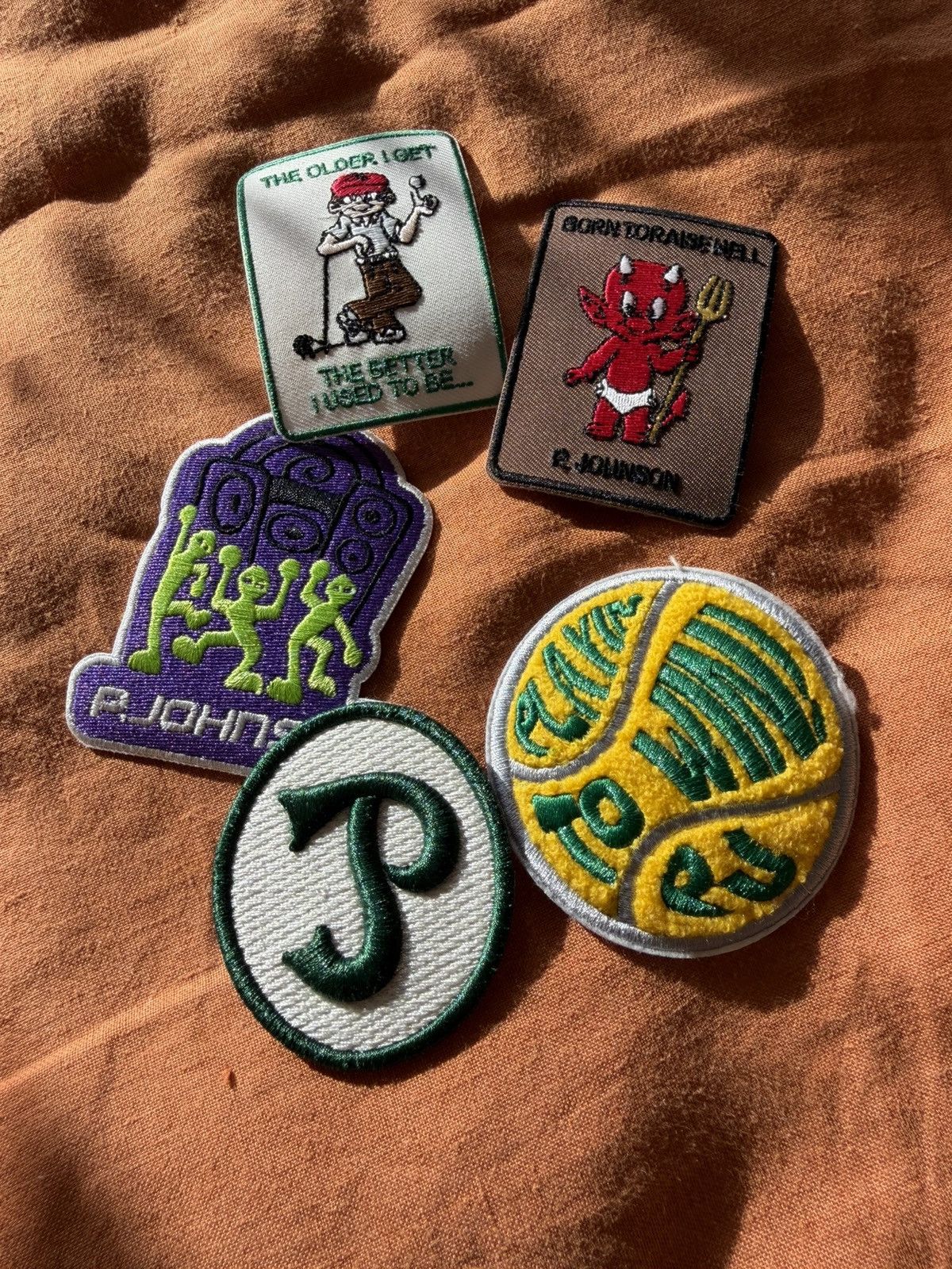 P. Johnson Bag Patches Size ONE SIZE - 1 Thumbnail