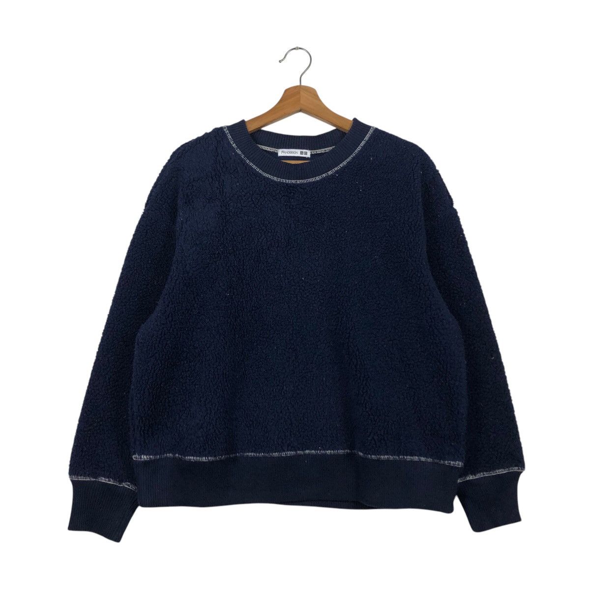 JW Anderson 📌Vintage Fleece Sweatshirt J.W.Anderson Uniqlo Japan Size US M / EU 48-50 / 2 - 2 Thumbnail