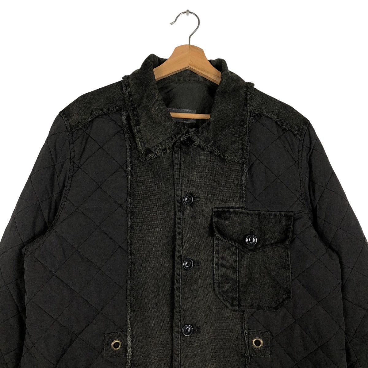 Japanese Brand × Seditionaries 🔥Distressed Patch Work Chore Jacket Closed Issey Miyake Size US L / EU 52-54 / 3 - 3 Thumbnail