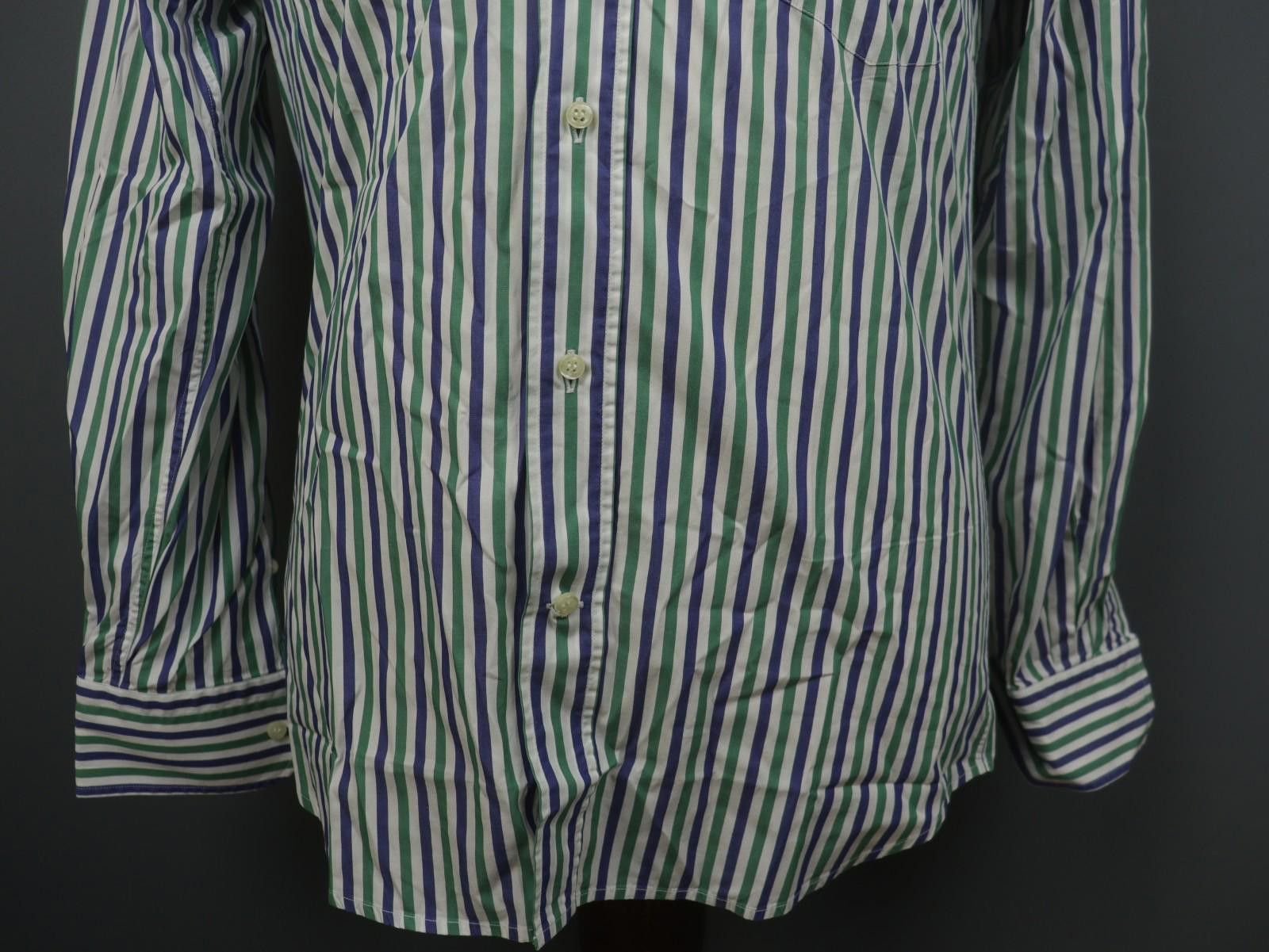 Paul & Shark Paul & Shark Multi Striped Cotton Collared Shirt Size 39 Size US M / EU 48-50 / 2 - 3 Thumbnail