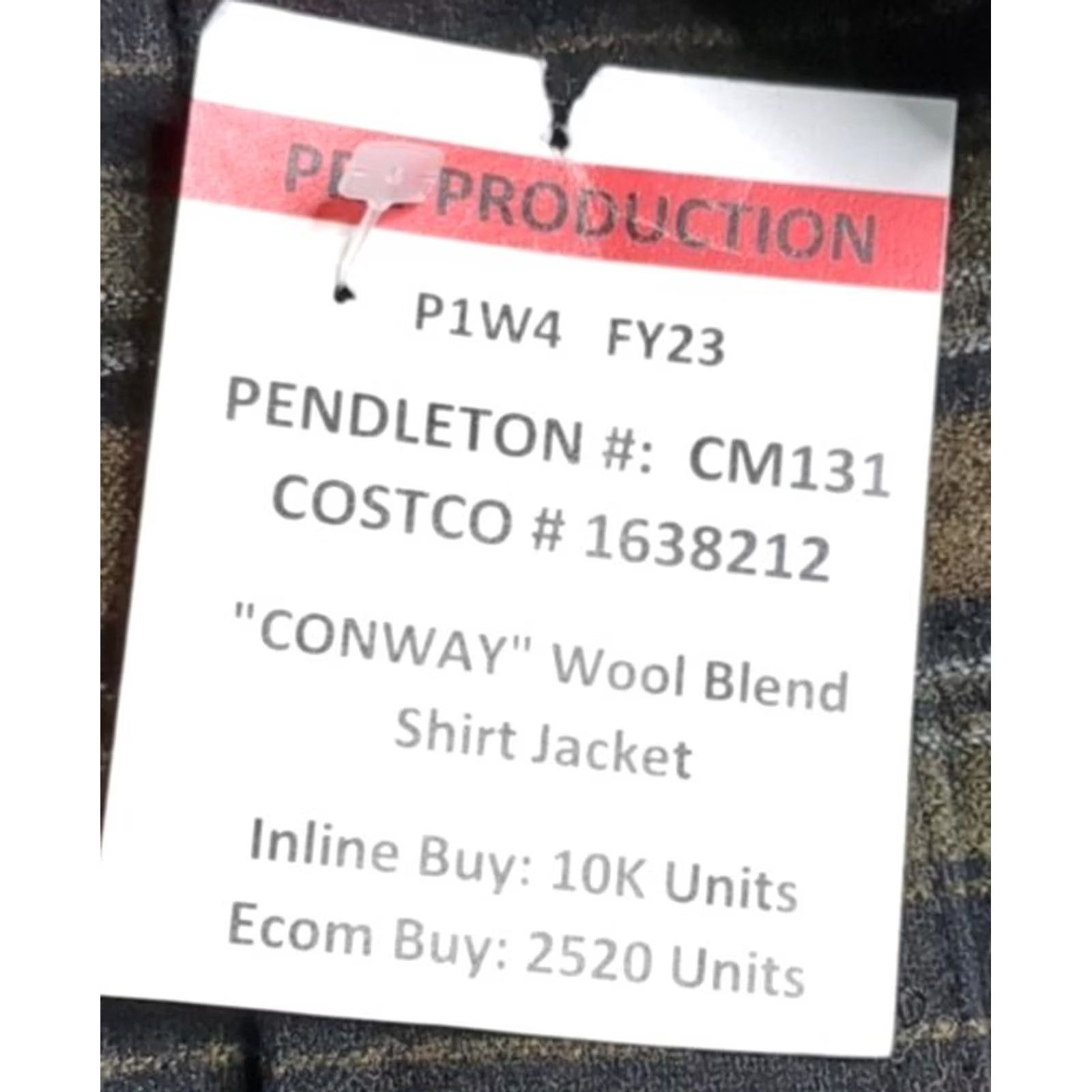 Pendleton Pendleton Jacket Conway Mount Hood Wool Bomber Badlands Quilt Lined M Mens Size US M / EU 48-50 / 2 - 4 Thumbnail