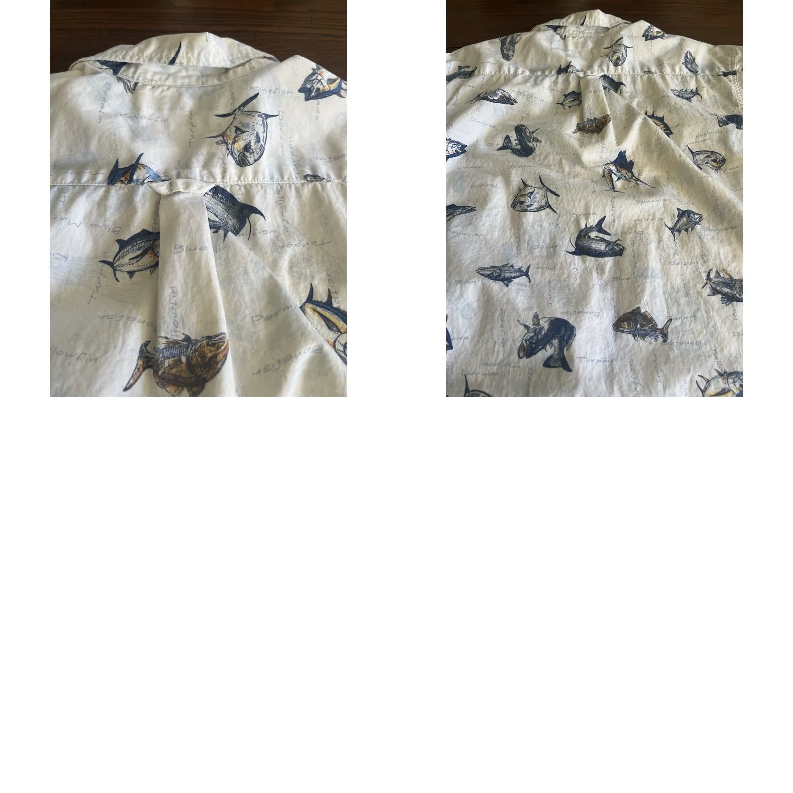 Vintage Columbia Shirt Mens Medium Fish Print Short Sleeve Button-Up Beach Fishing Colot Cotton Lightweight Breathable Casual Men’s Shirt Size US M / EU 48-50 / 2 - 9 Thumbnail