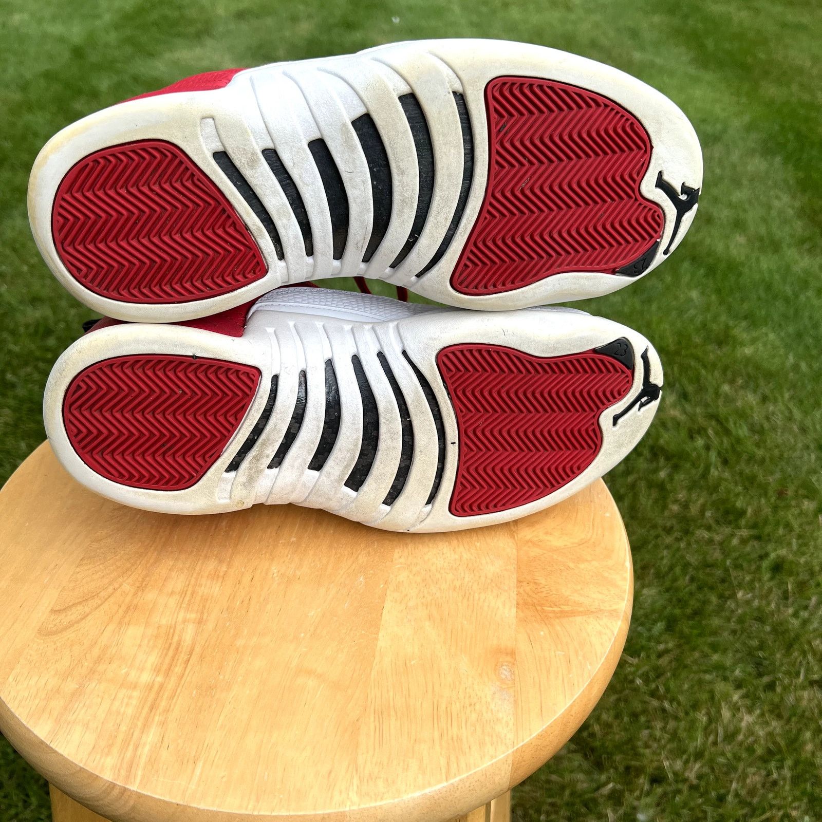 Jordan Brand × Nike Nike Air Jordan 12 Retro Gym Red Men's Shoes - Size 9 Size US 9 / EU 42 - 7 Thumbnail