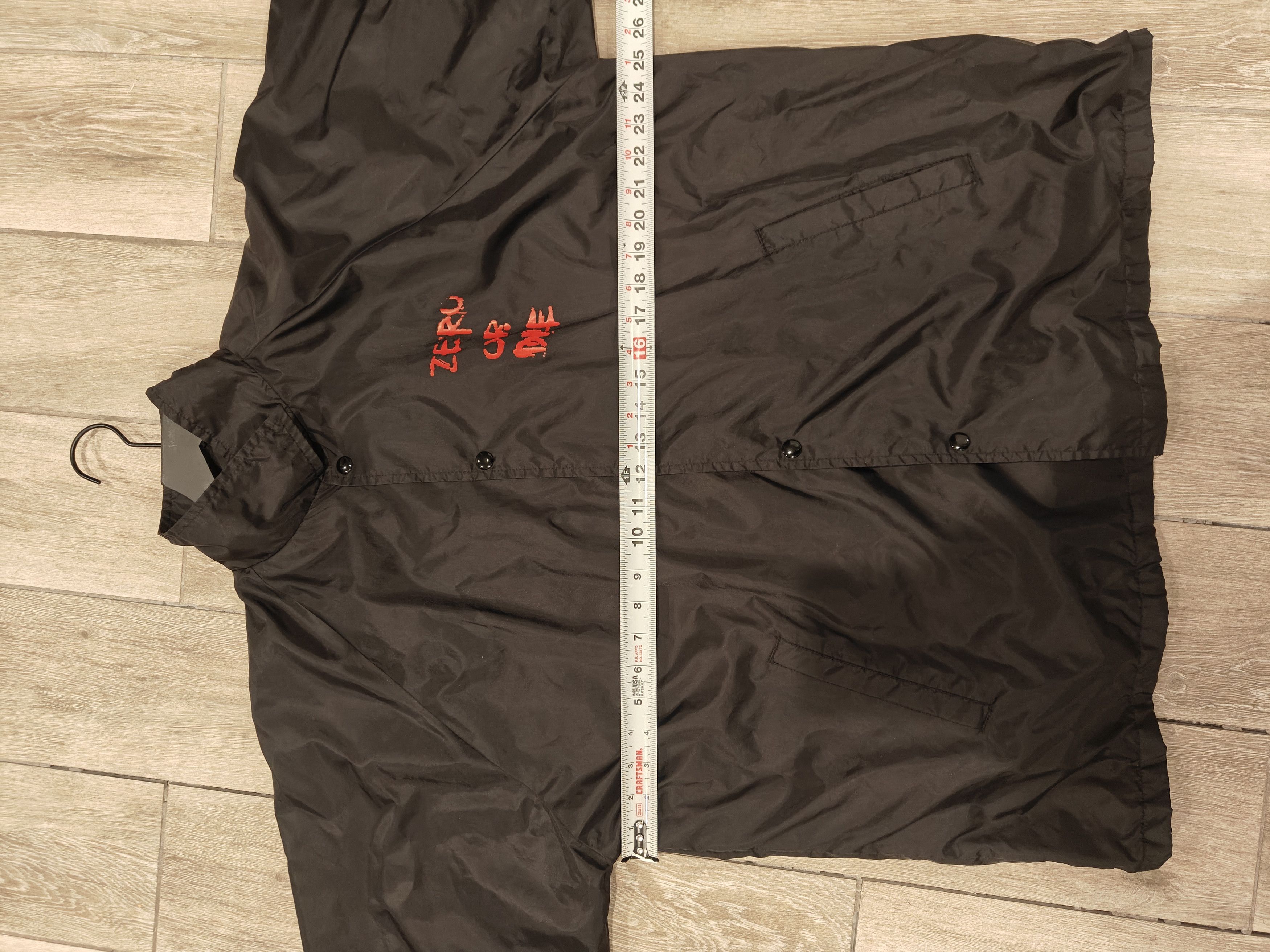 Zero Skateboards Vintage Zero Skateboarding Wndbrkr -Zero or Die Light Jacket Size US XL / EU 56 / 4 - 5 Thumbnail
