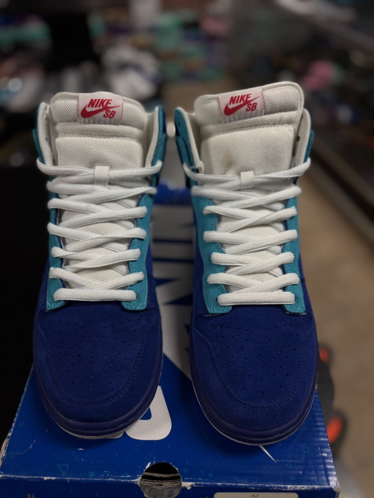 Nike Size 11 - Nike Dunk Pro SB High Oceanic Airlines 2010 🧼 Size US 11 / EU 44 - 7 Thumbnail