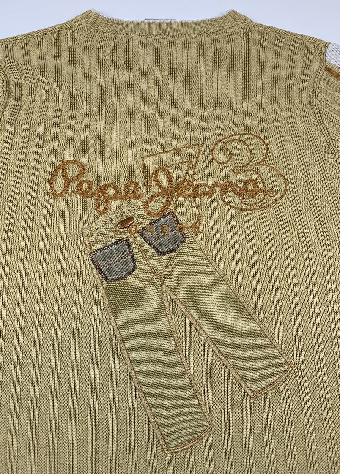 Hysteric Glamour Pepe Jeans London Crazy Vintage Sweater Y2K Style Size US M / EU 48-50 / 2 - 10 Thumbnail