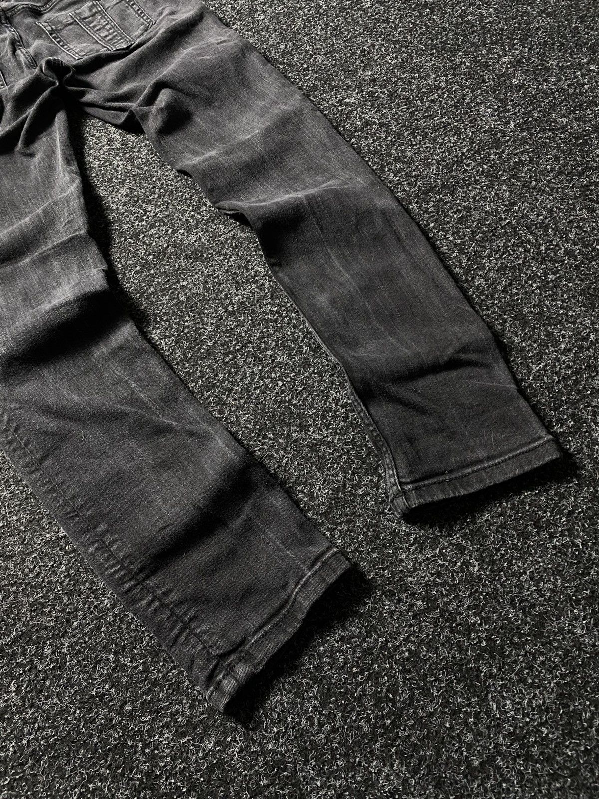 Burberry × Vintage BURBERRY LONDON Y2K CHECK NAVY JEANS PANTS Size 30" / US 8 / IT 44 - 9 Thumbnail