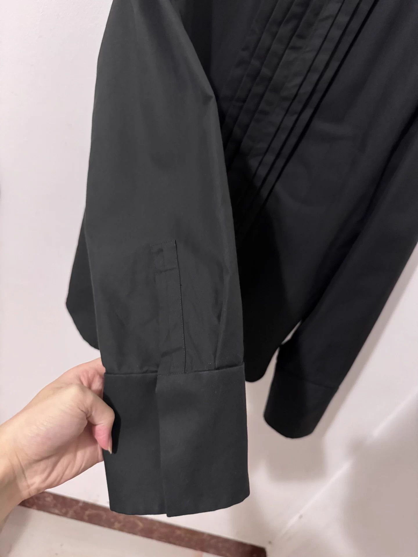 Saint Laurent Paris Saint Laurent SLP stand-up collar accordion shirt Size US XXL / EU 58 / 5 - 4 Thumbnail