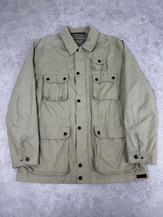 Dolce & Gabbana 2000s Dolce & Gabbana Buttoned Multi-Pocket Beige Jacket Size US XL / EU 56 / 4 - 1 Thumbnail