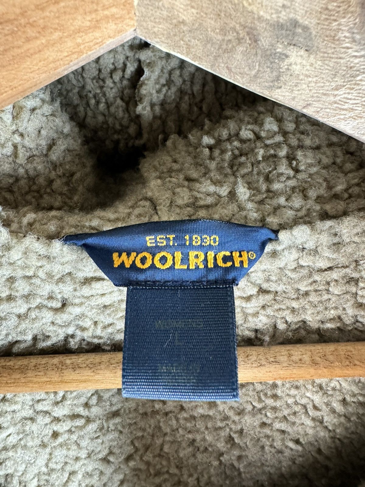 Vintage WOOLRICH rare Coat Jacket Size L / US 10 / IT 46 - 3 Thumbnail